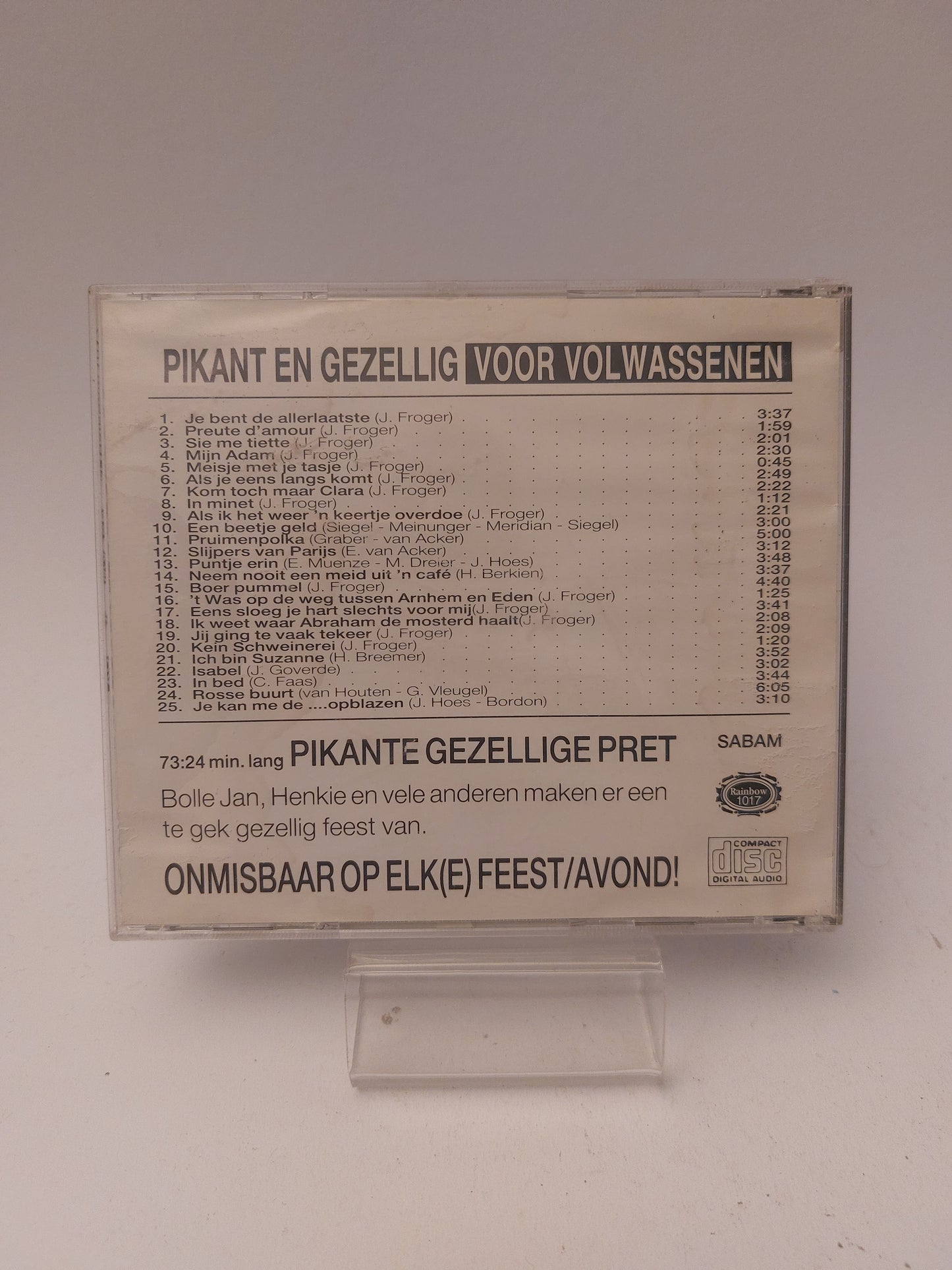 Bolle Jan: Pikant en Gezellig CD