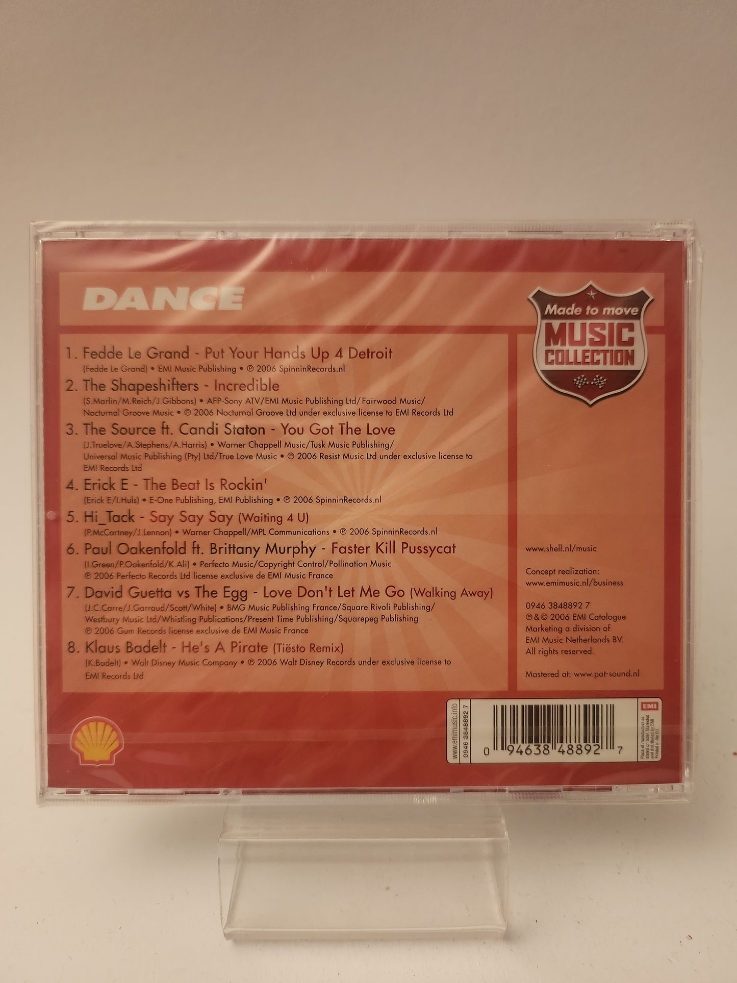 Made to Move Music Collection: Dance geseald CD