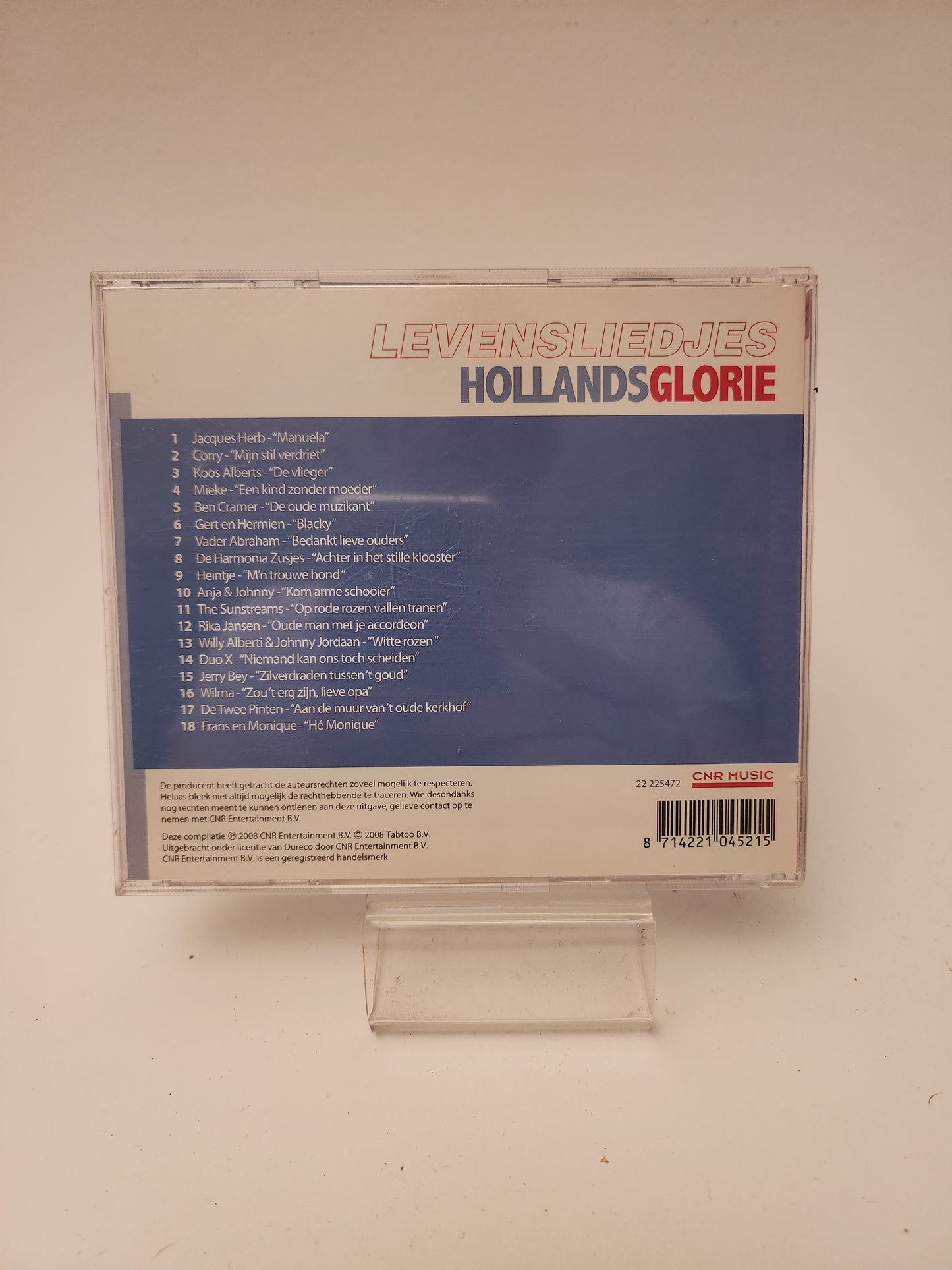 Hollands Glorie: Levensliedjes CD