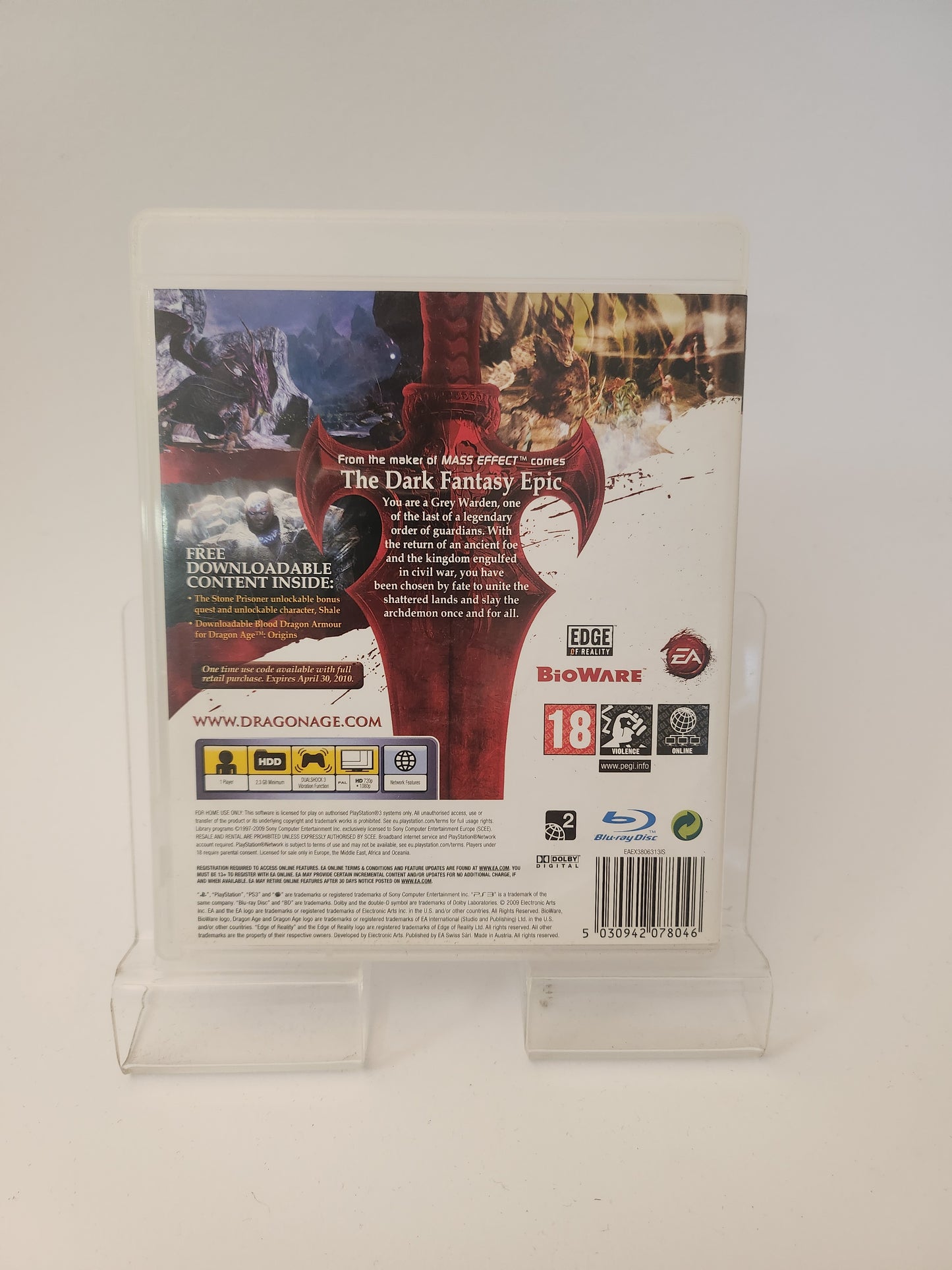 Dragon Age Origins Playstation 3