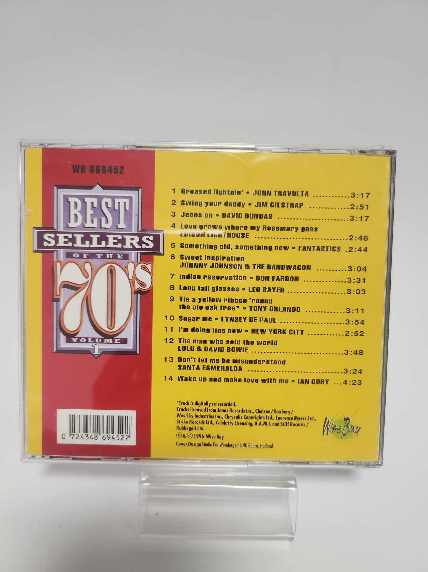 Best Sellers of the 70's Volume 1 CD