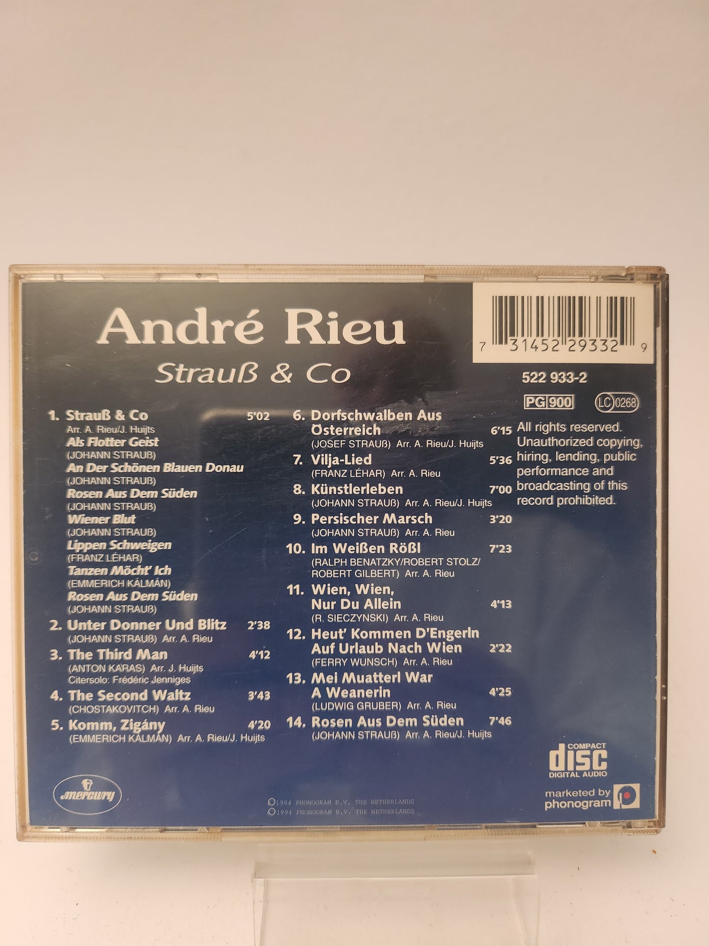 André Rieu: Strauss & Co CD
