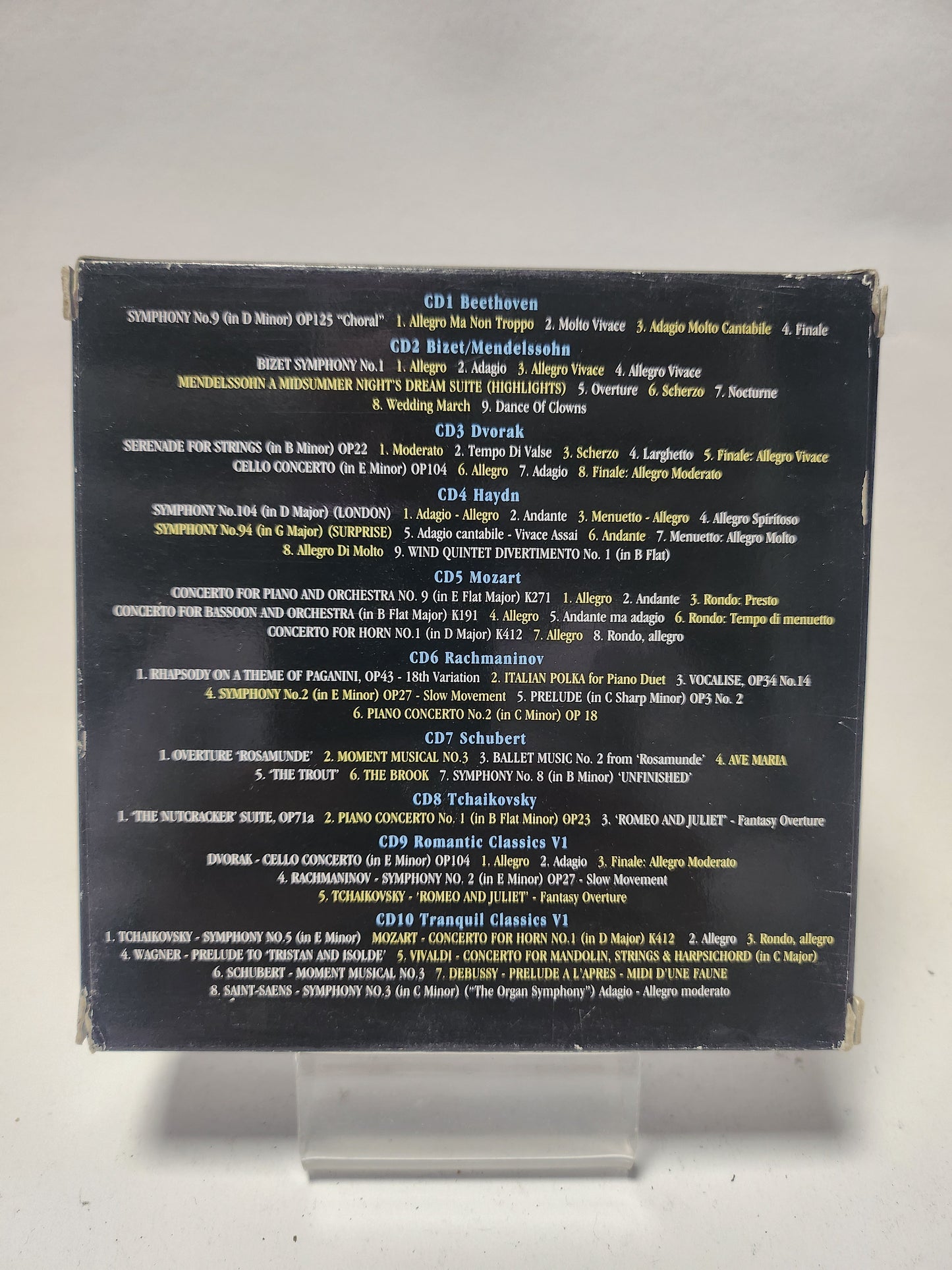 Spectacular Classics 10 CD Box