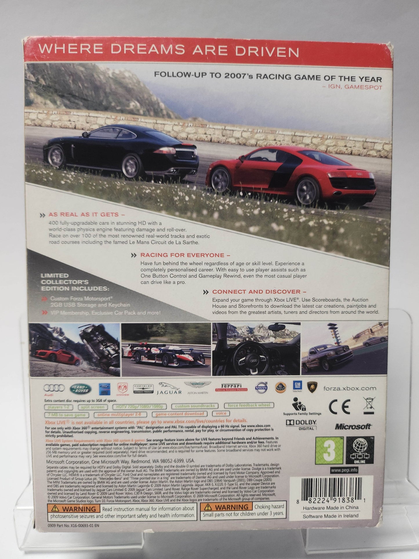 Forza Motorsport 3 Limited Collector's Edition Xbox 360 - Feniks Gameshop