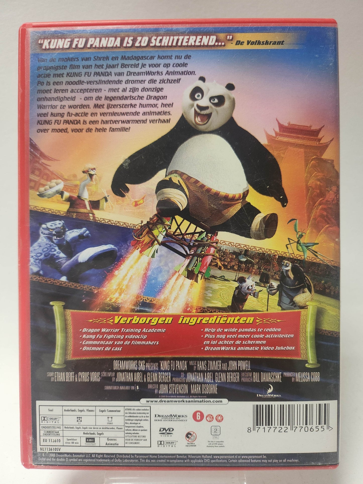 Kung Fu Panda DVD Kids - Feniks Gameshop