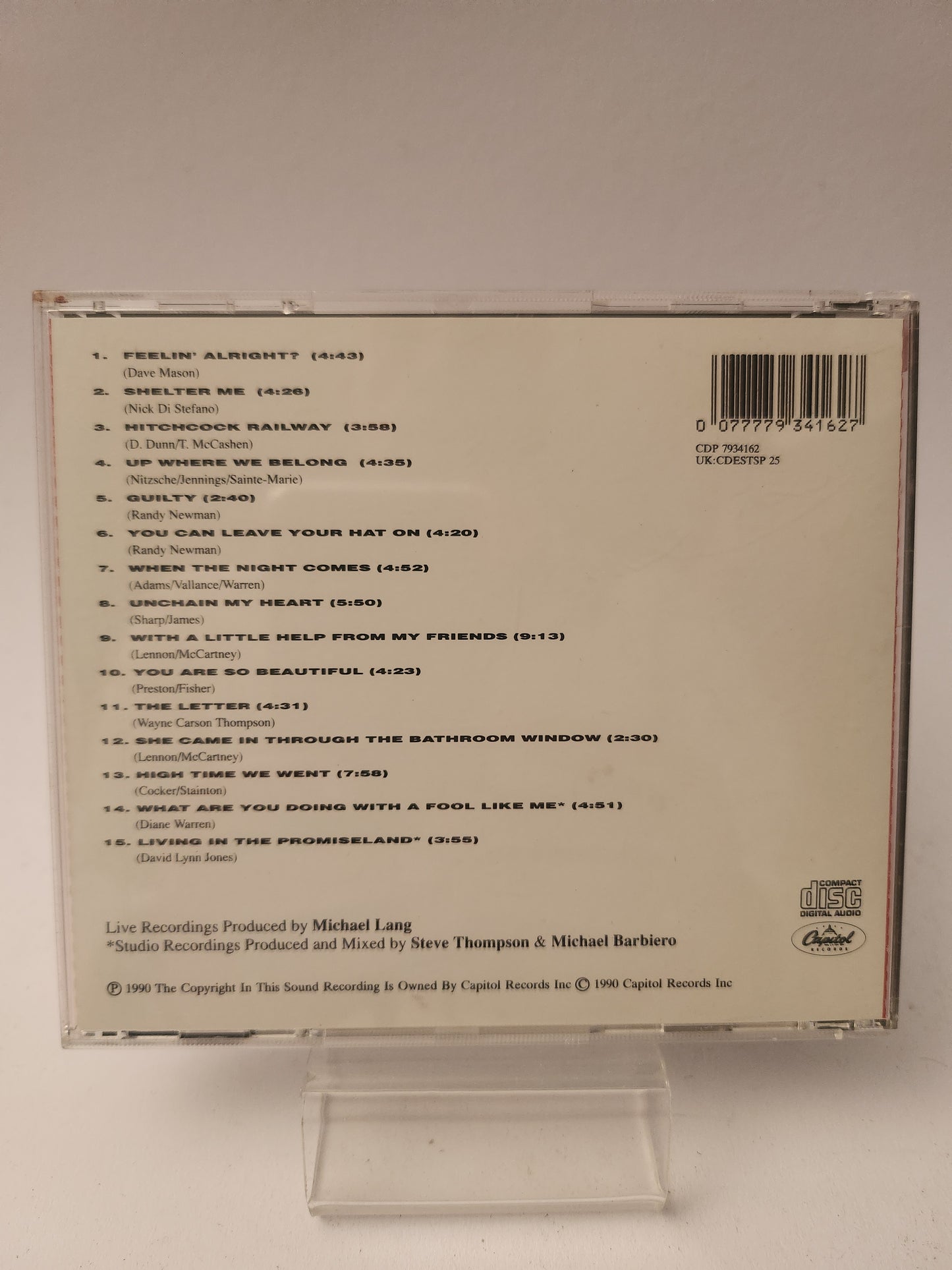 Joe Cocker Live CD