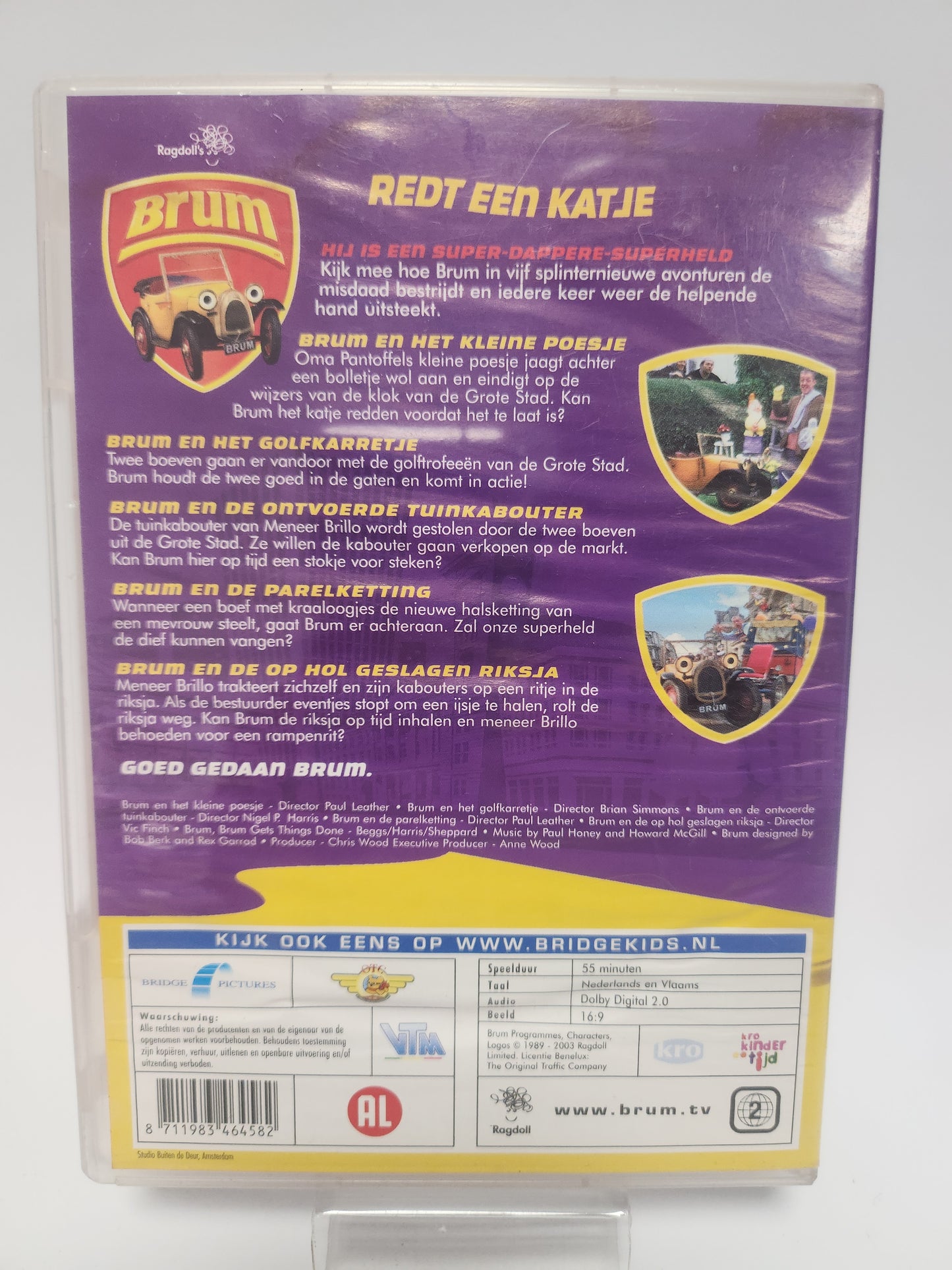 Brum Redt een Katje DVD Kids