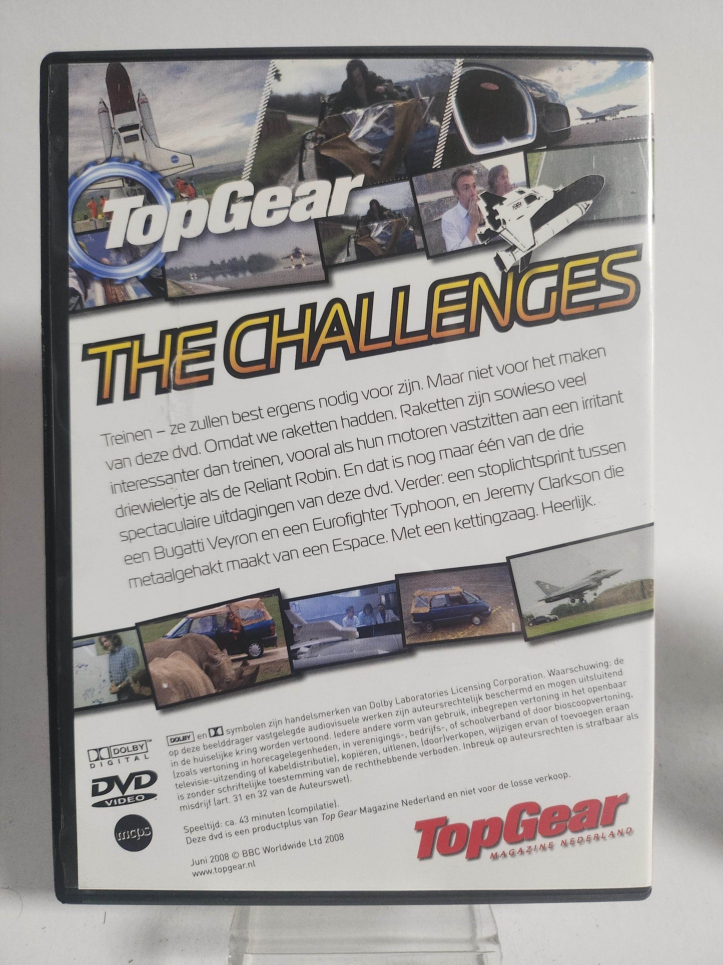 Top Gear the Challenges DVD - Feniks Gameshop