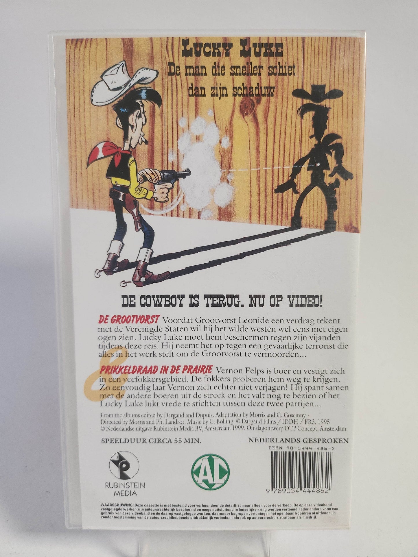 Lucky Luke: Billy the Kid & the Escorte geseald VHS Kids - Feniks Gameshop