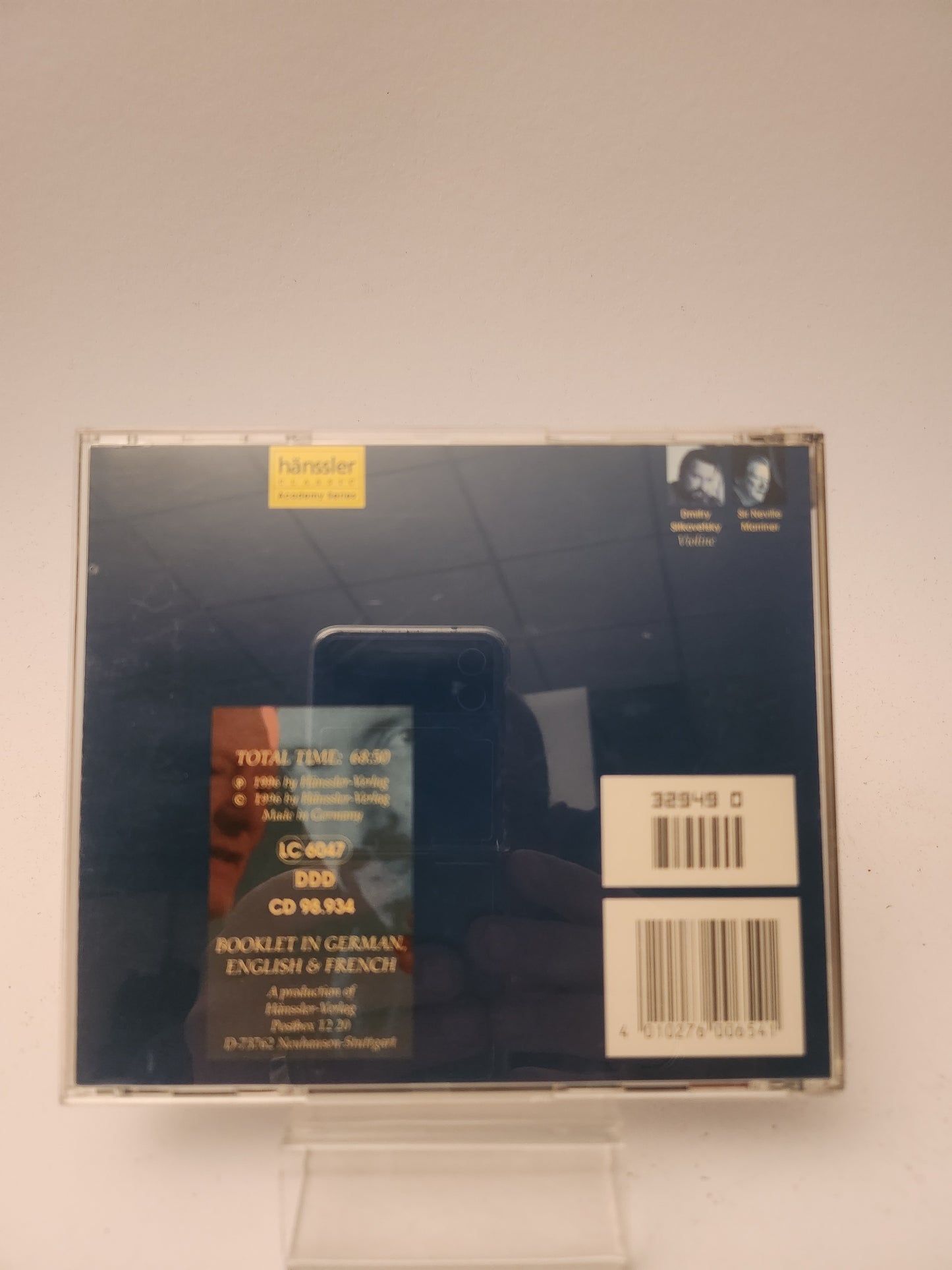 Violin Concertos: Mendelssohn Bartholdy CD