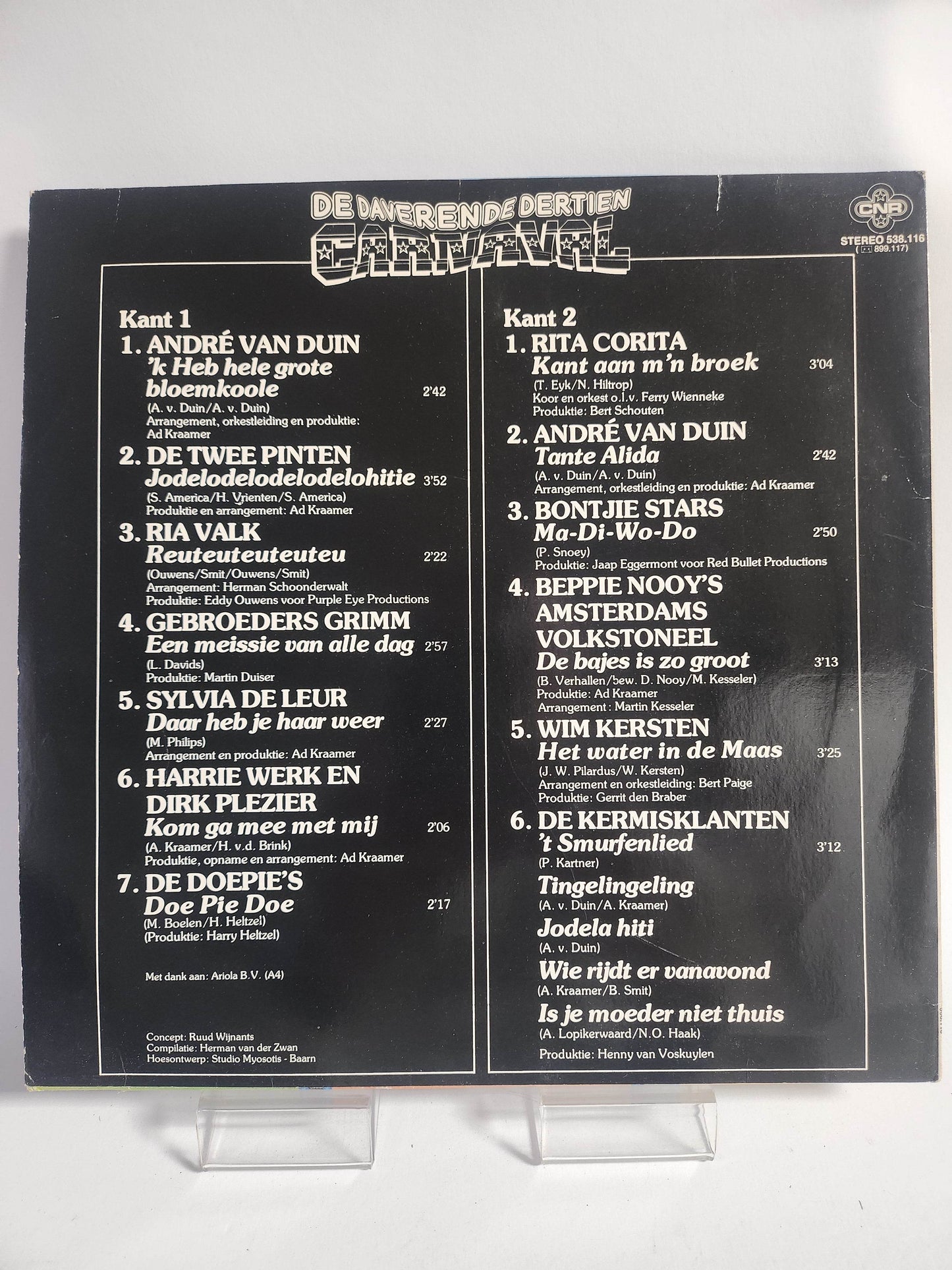 Daverende Dertien Carnaval LP Vinyl - Feniks Gameshop