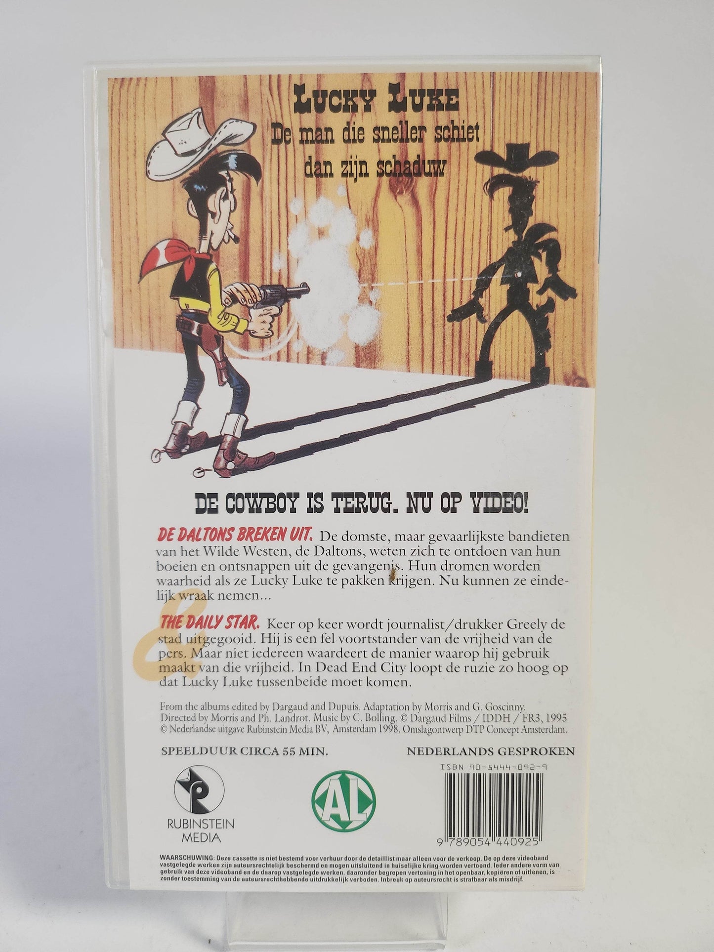 Lucky Luke: de Daltons breken uit & the Daily Star geseald VHS Kids - Feniks Gameshop