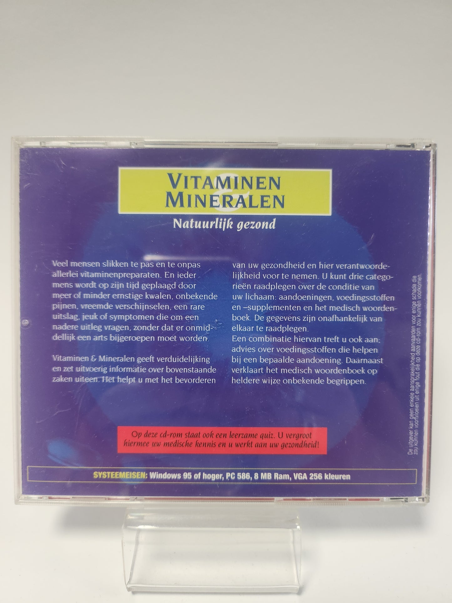 Vitaminen Mineralen PC
