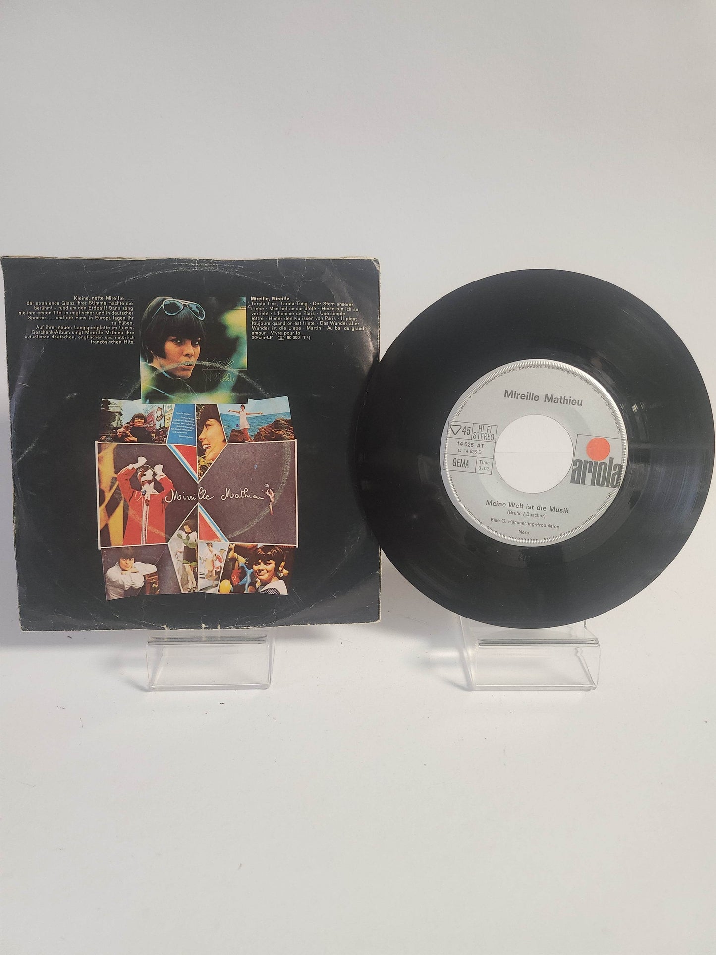 Mireille Mathieu: Es Geht mir Gut, Cheri Single Vinyl - Feniks Gameshop