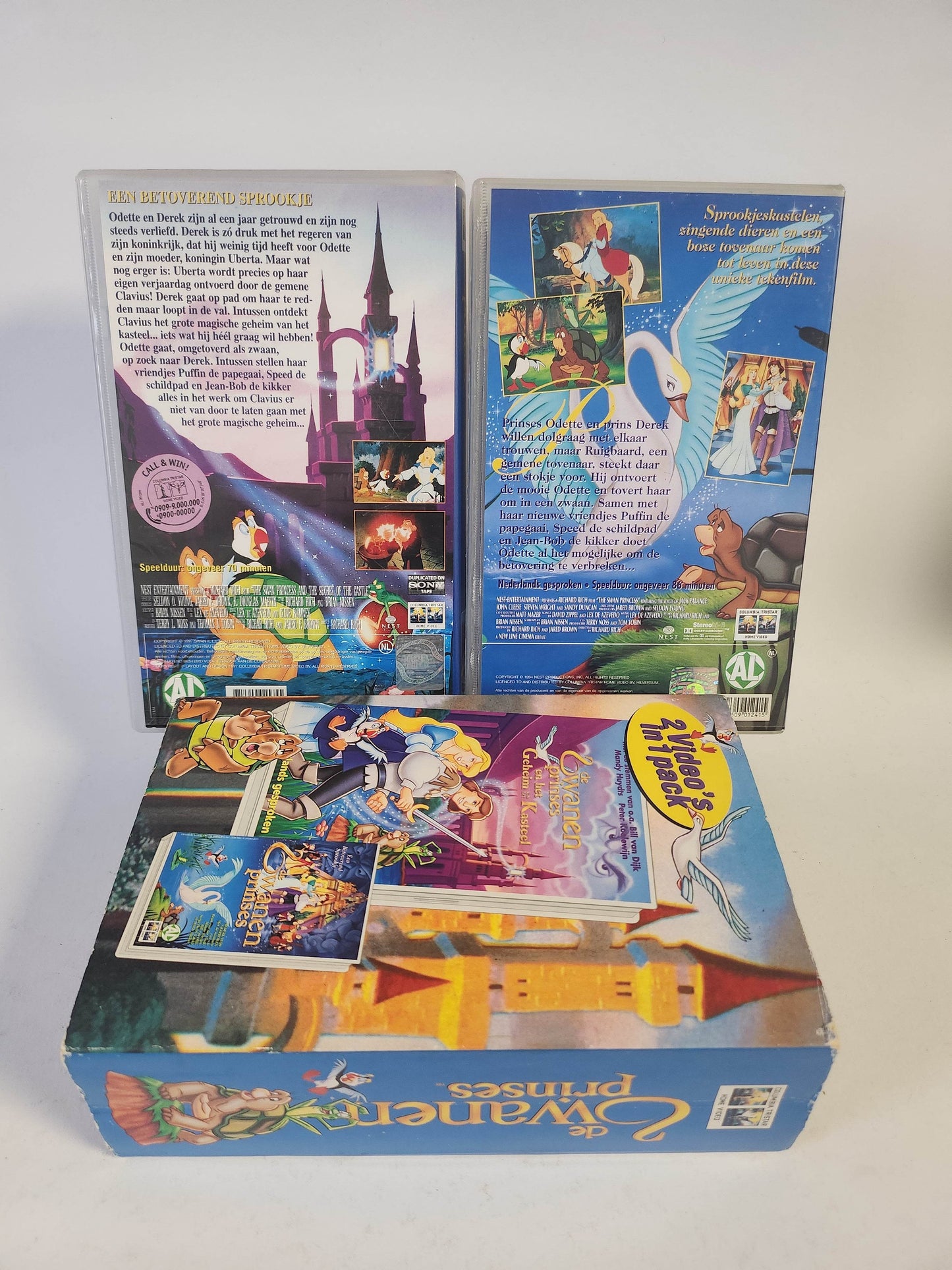De Zwanenprinses Dubbel VHS Kids - Feniks Gameshop