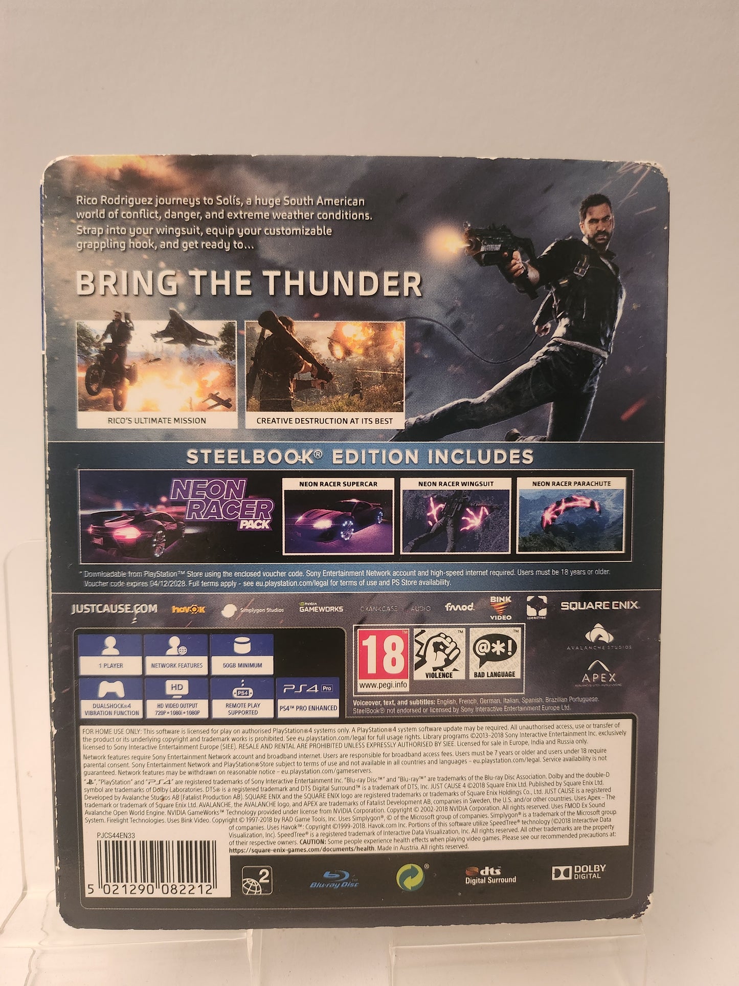 Just Cause 4 Steelbook Edition Playstation 4