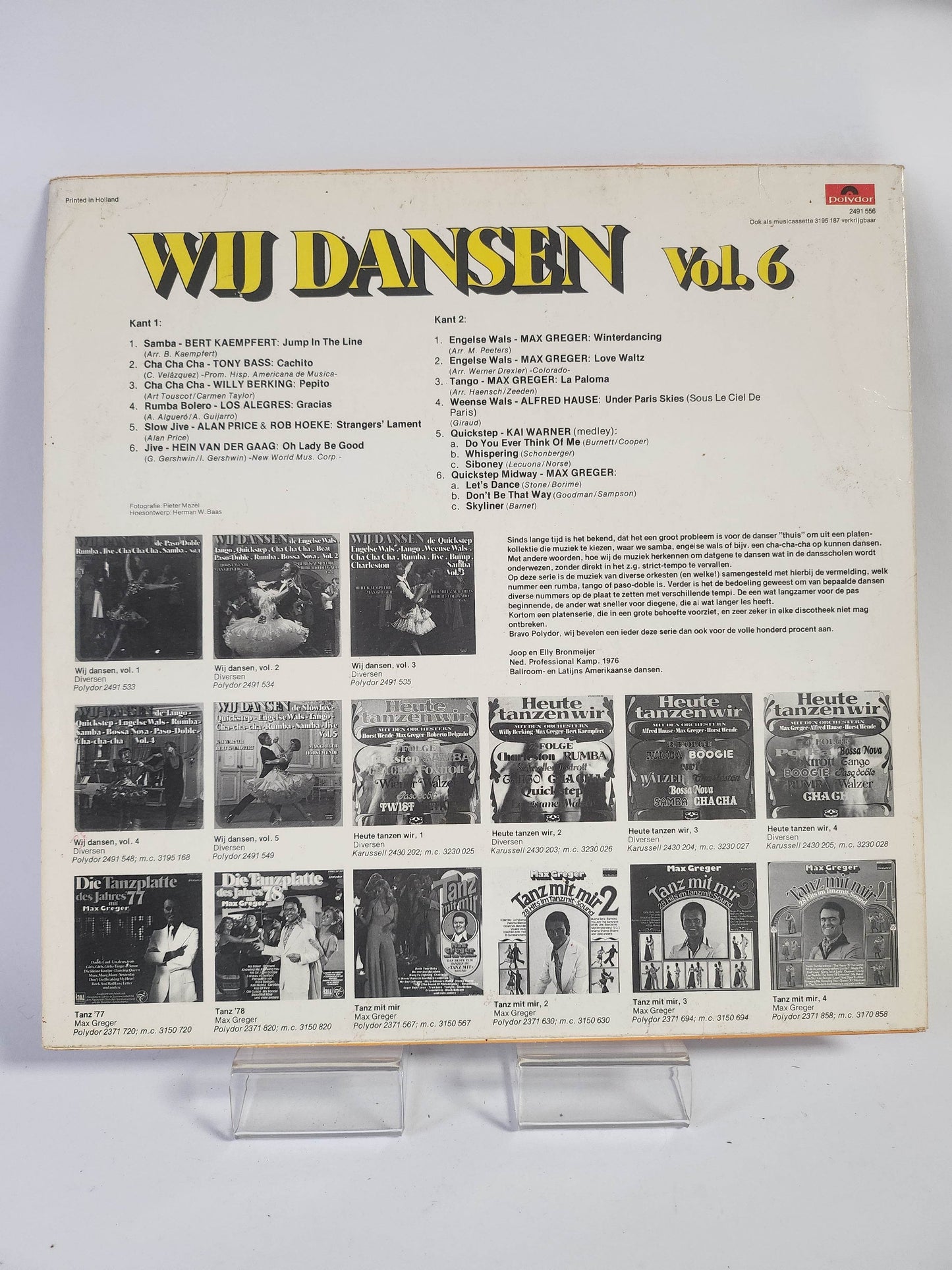 Wij Dansen Vol 6 LP Vinyl - Feniks Gameshop