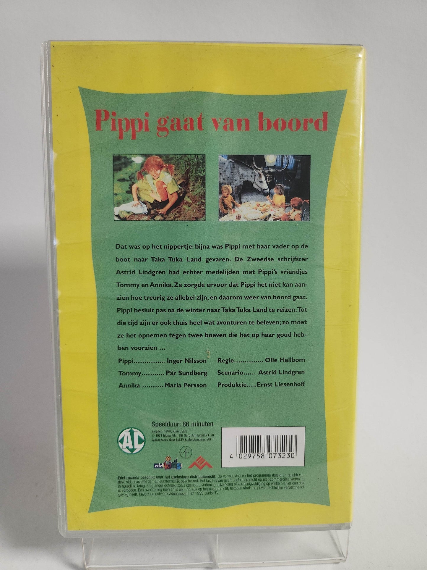 Pippi gaat van Boord VHS Kids - Feniks Gameshop