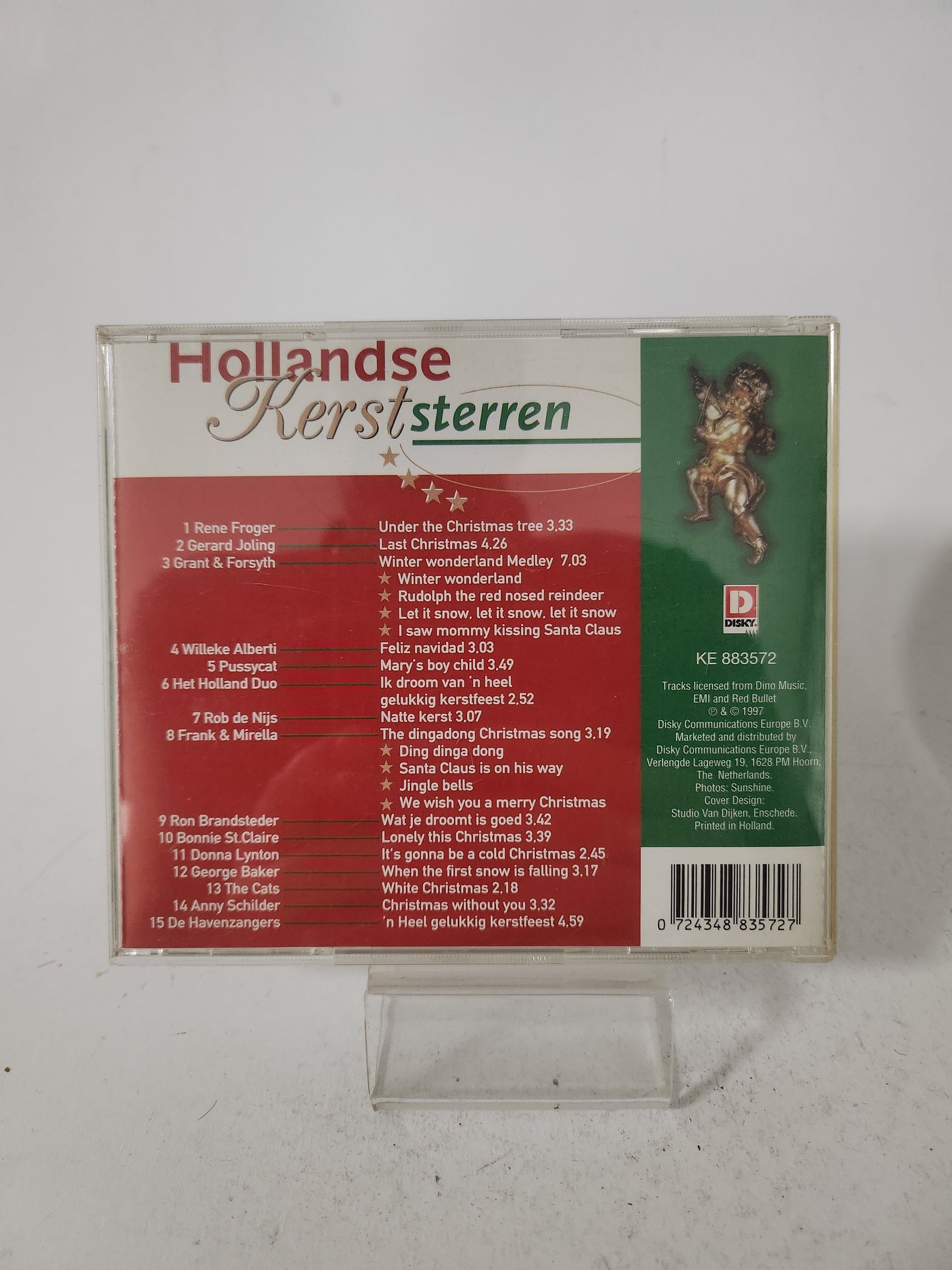 Hollandse Kerststerren CD