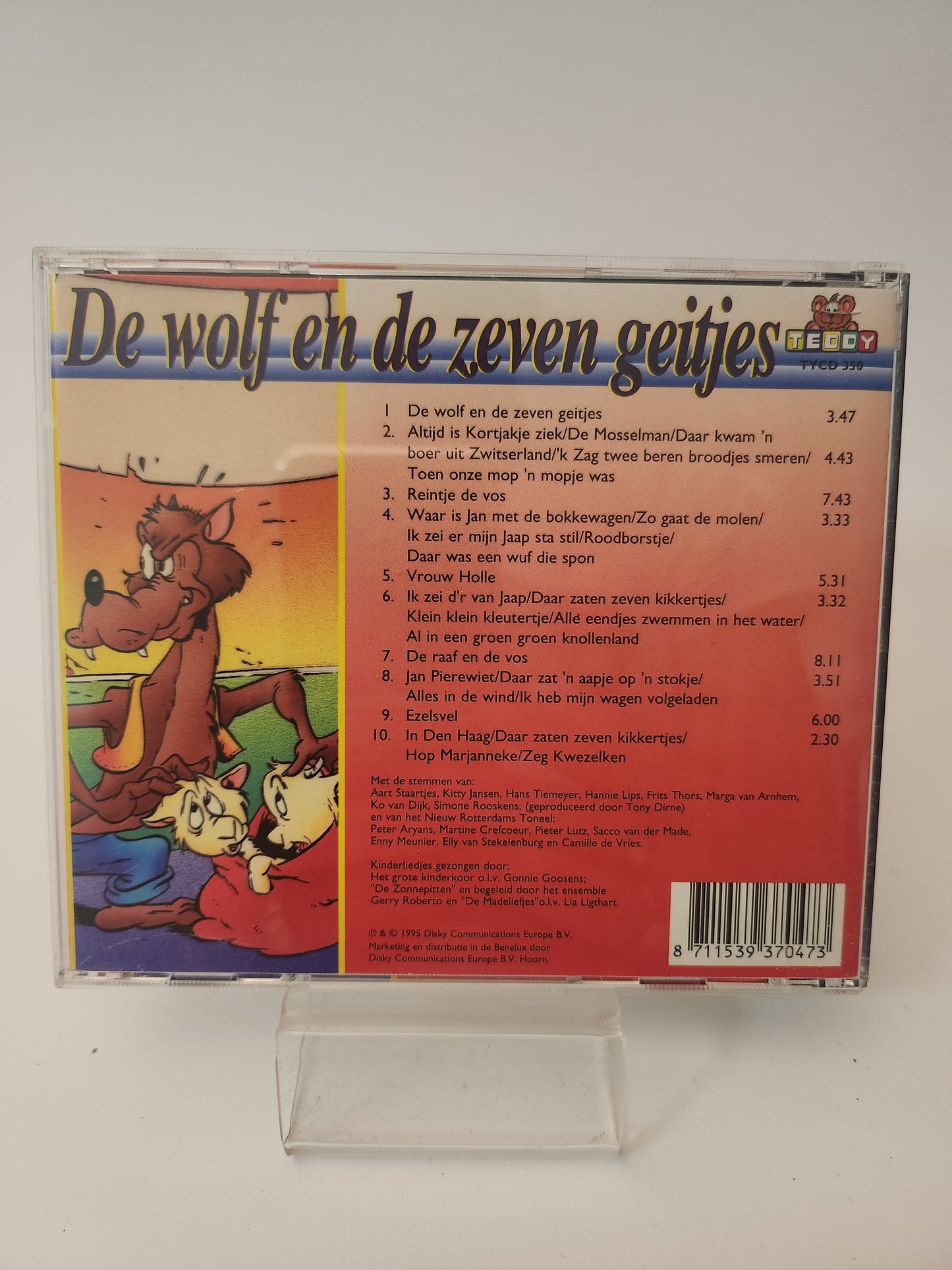 Sprookjes & Liedjes: de Wolf en de Zeven Geitjes CD