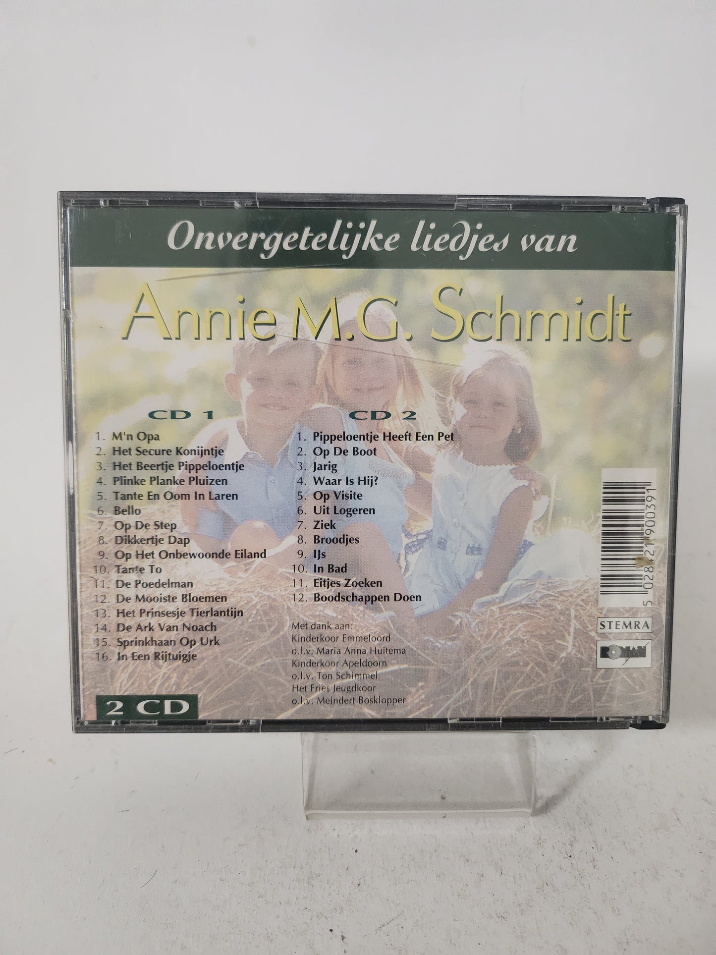 Annie MG Schmidt: Onvergetelijke Liedjes Dubbel CD