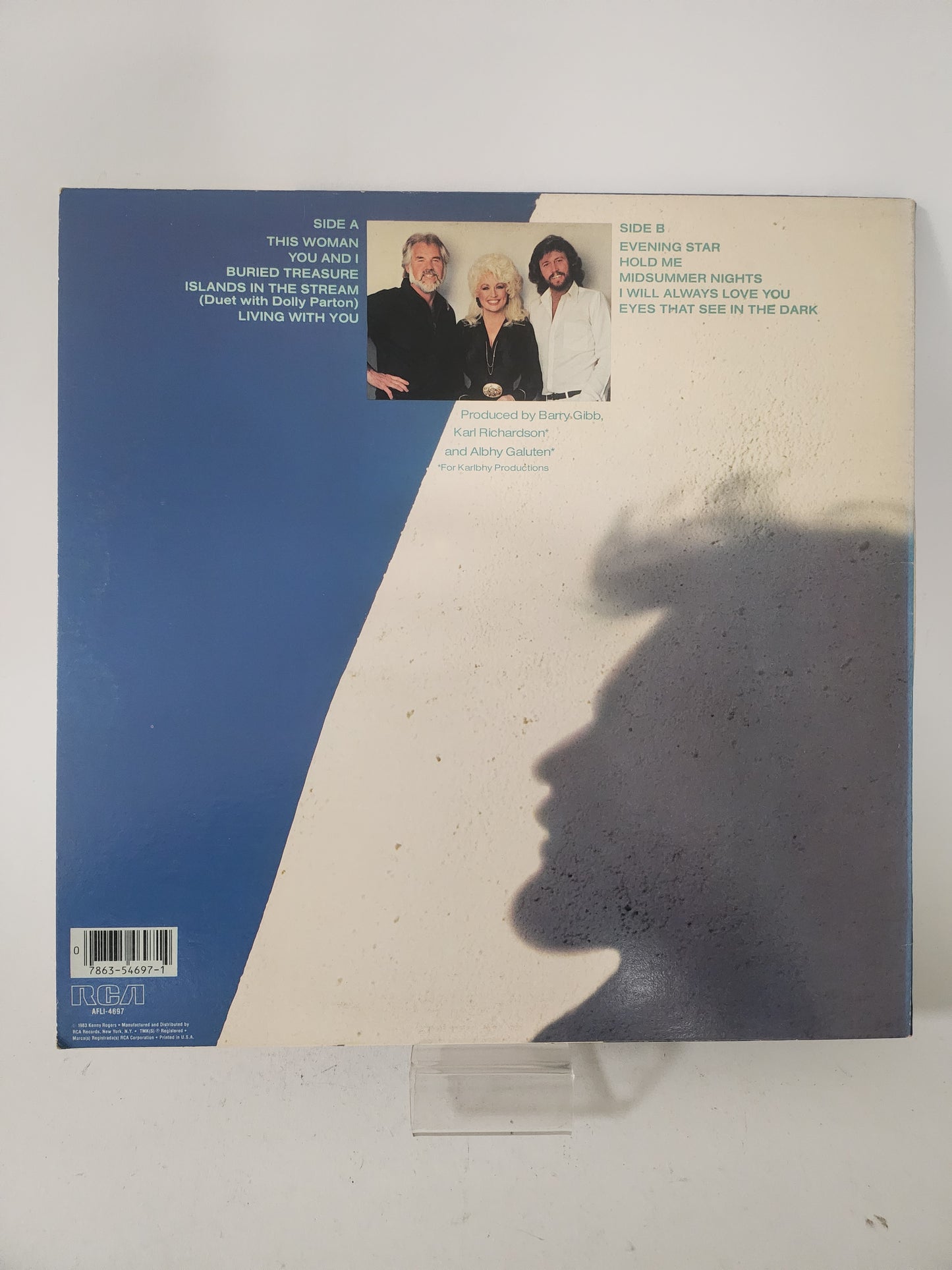 Eyes that See in the Dark: Kenny Rogers LP Vinyl