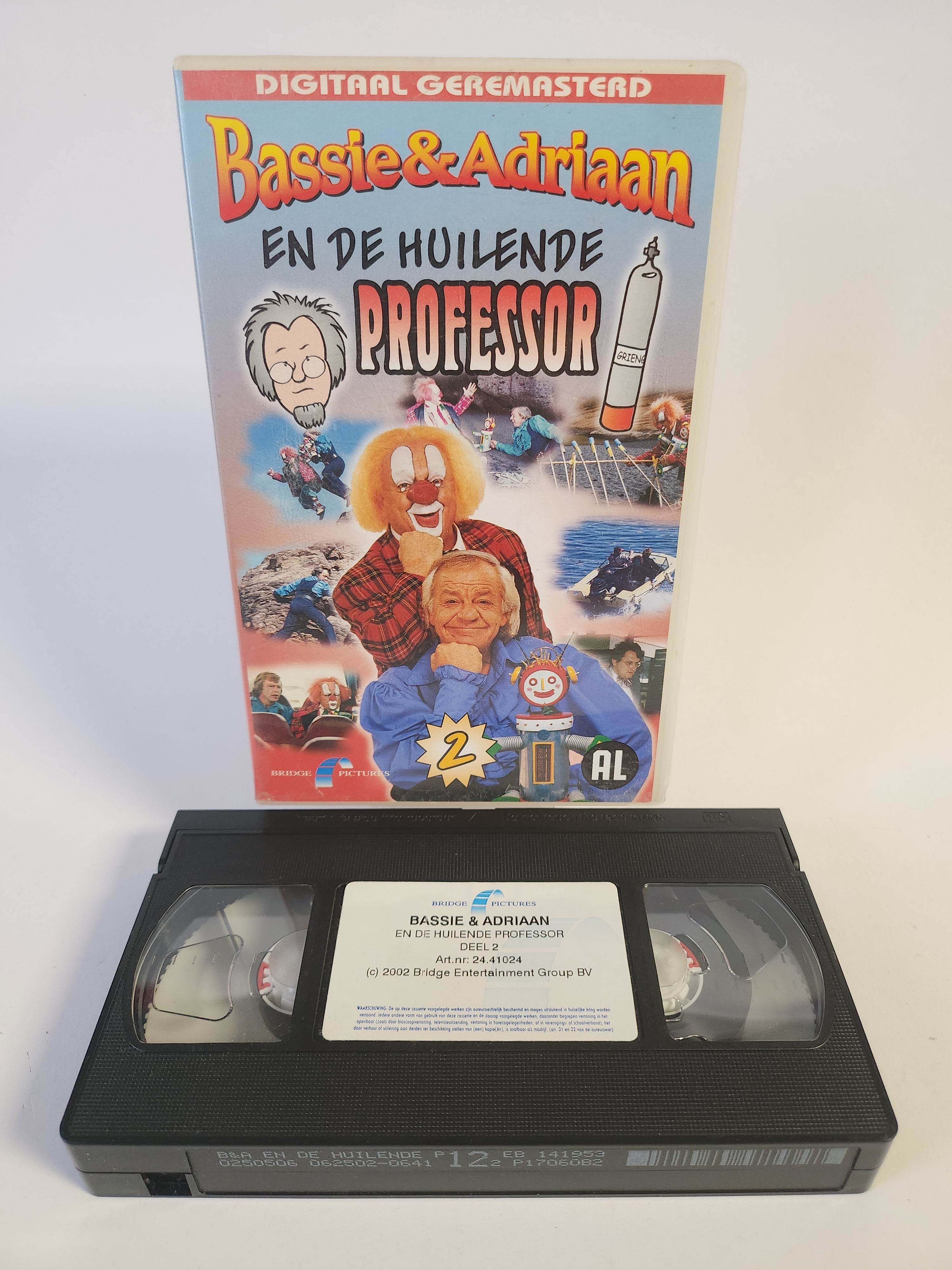 Bassie Adriaan En De Huilende Professor 2 VHS Feniks Gameshop bassie-adriaan-en-de-huilende-professor-2-vhs-feniks-gameshop
