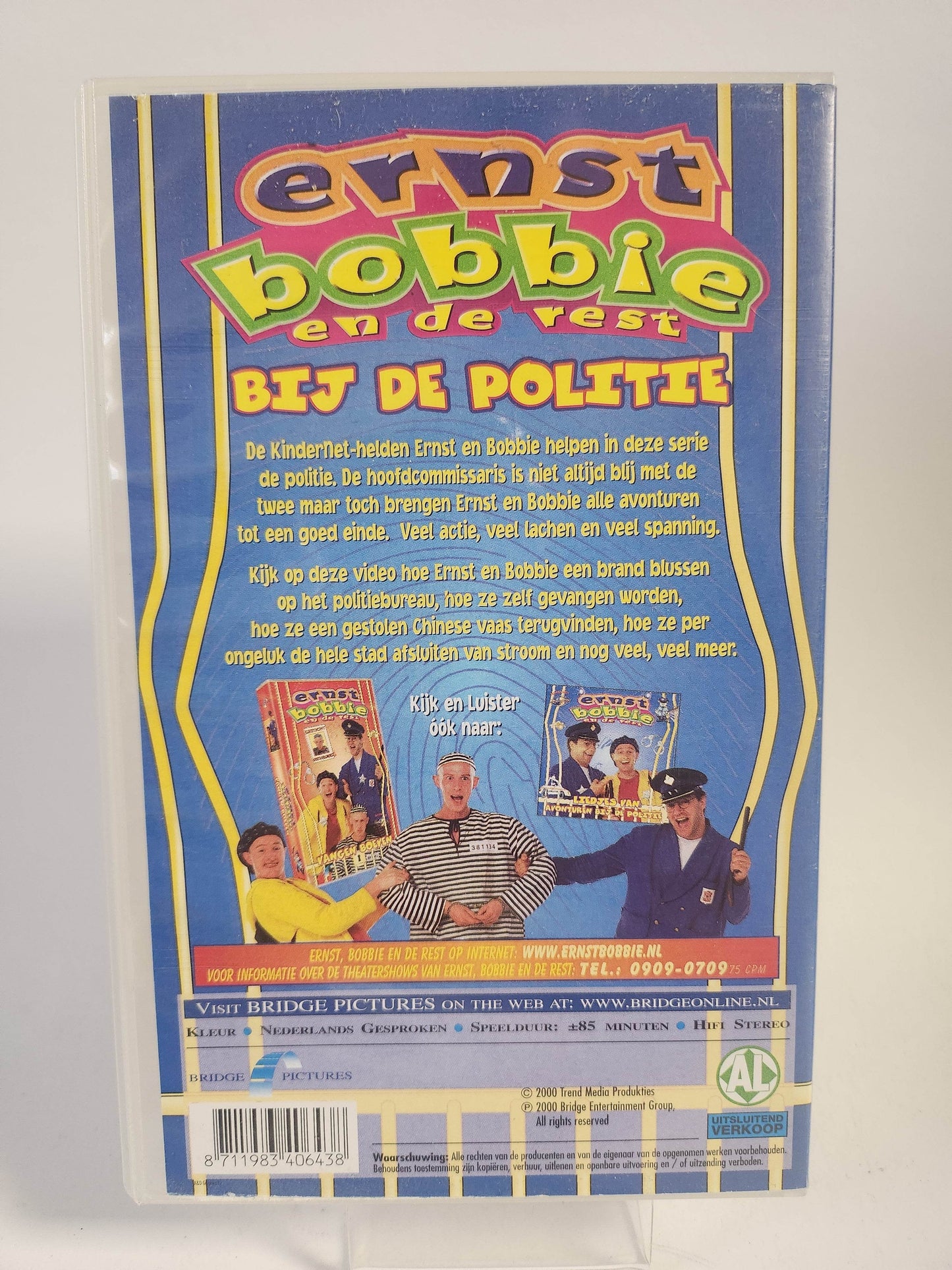 Ernst, Bobbie en de Rest bij de Politie VHS Kids - Feniks Gameshop