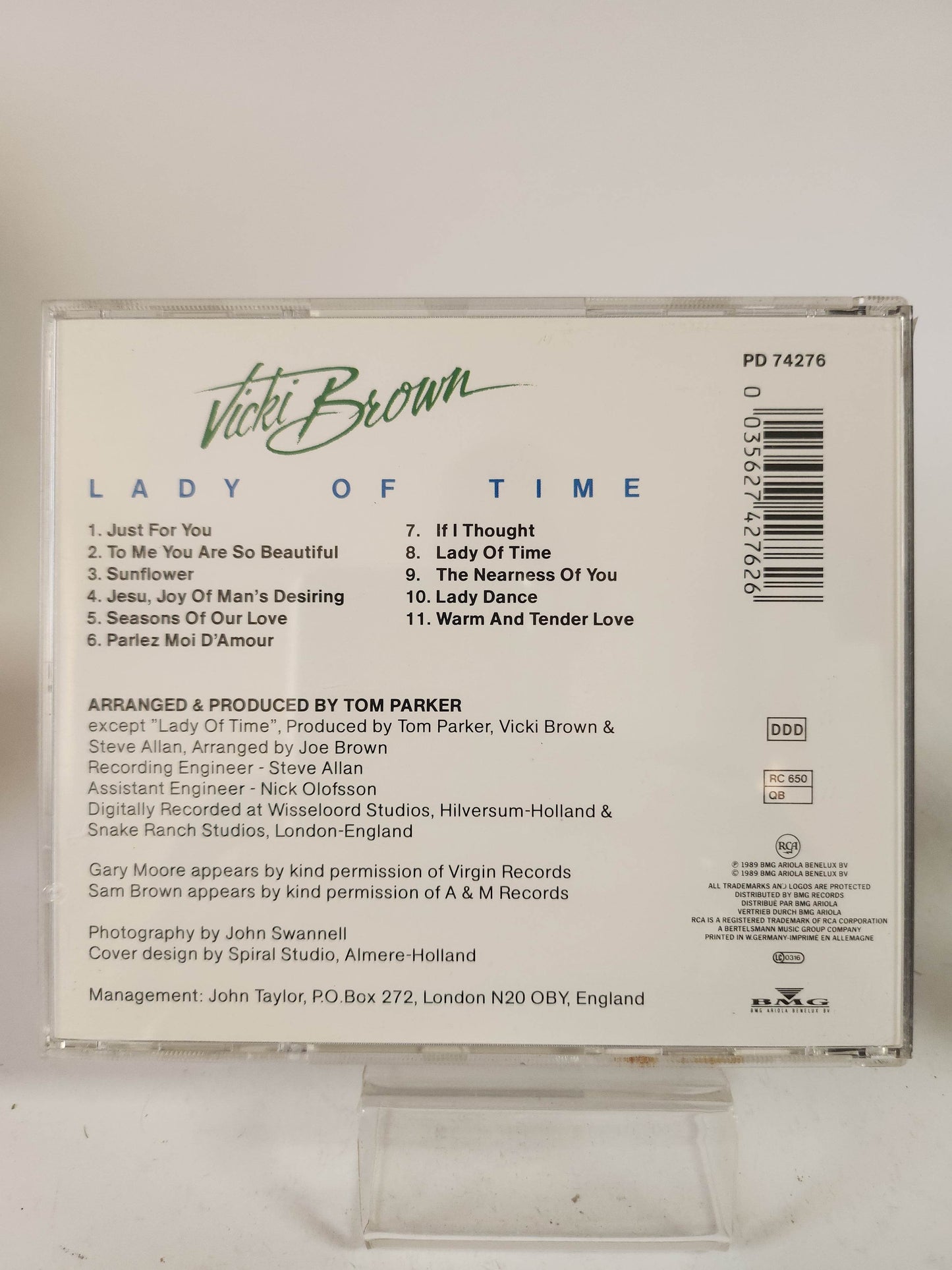 Vicki Brown: Lady of Time CD - Feniks Gameshop