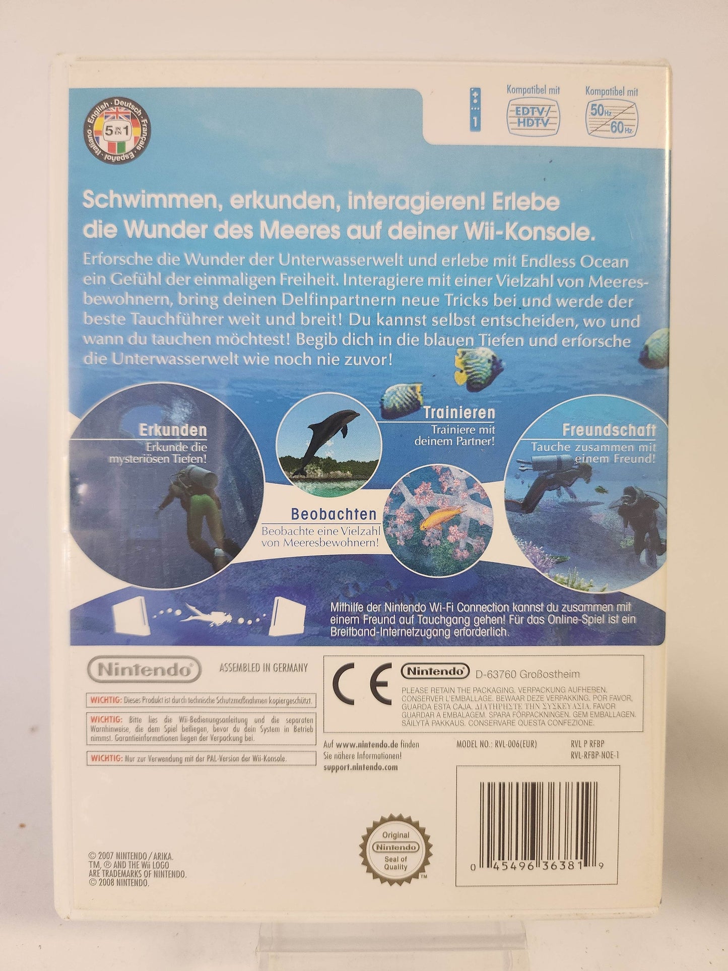 Endless Ocean (No Book) Nintendo Wii - Feniks Gameshop