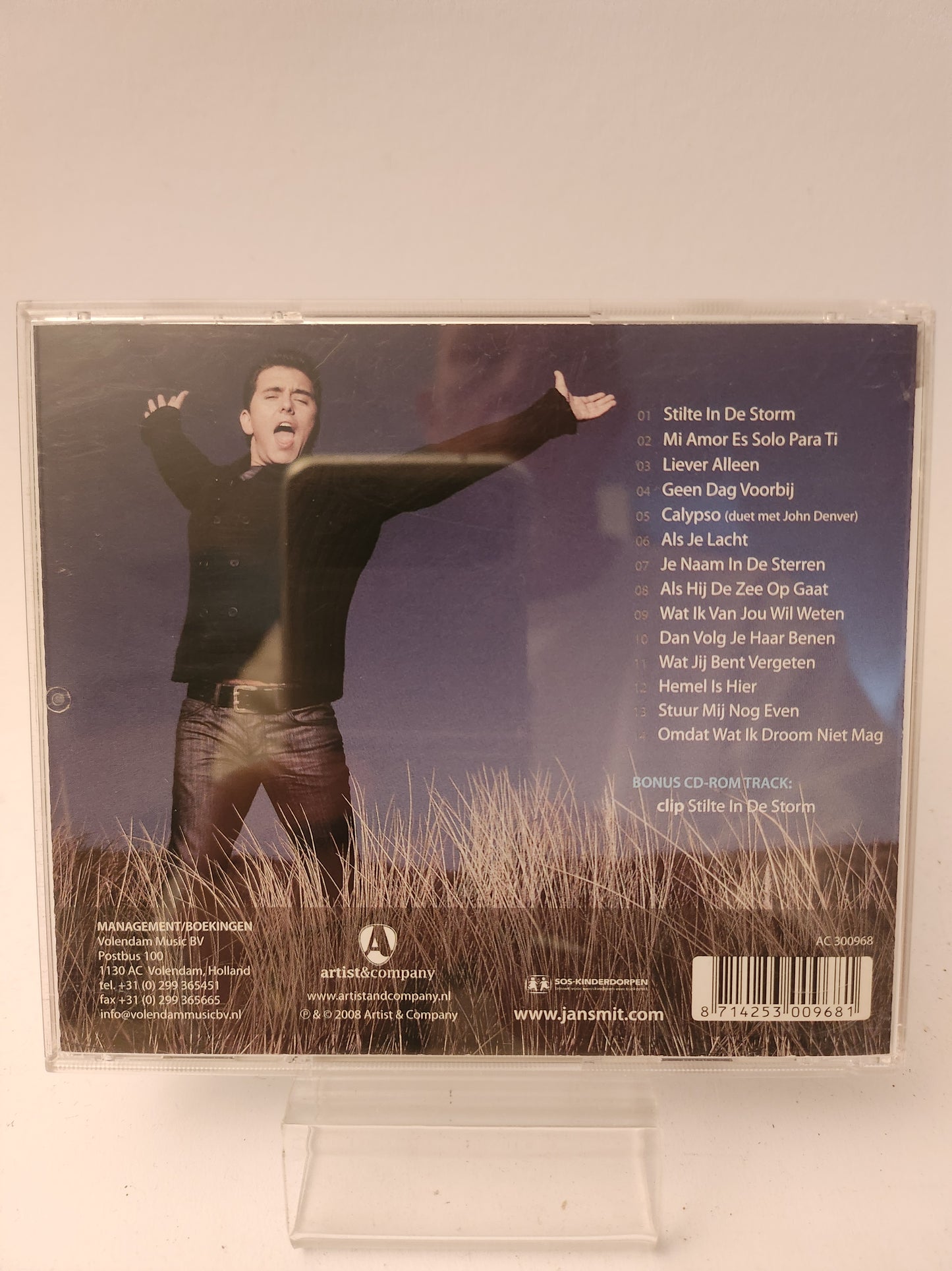 Jan Smit: Stilte in de Storm CD