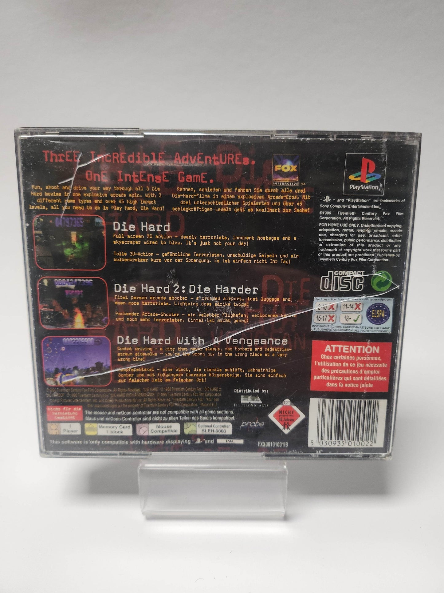 Die Hard Trilogy (No Book) PlayStation 1 - Feniks Gameshop