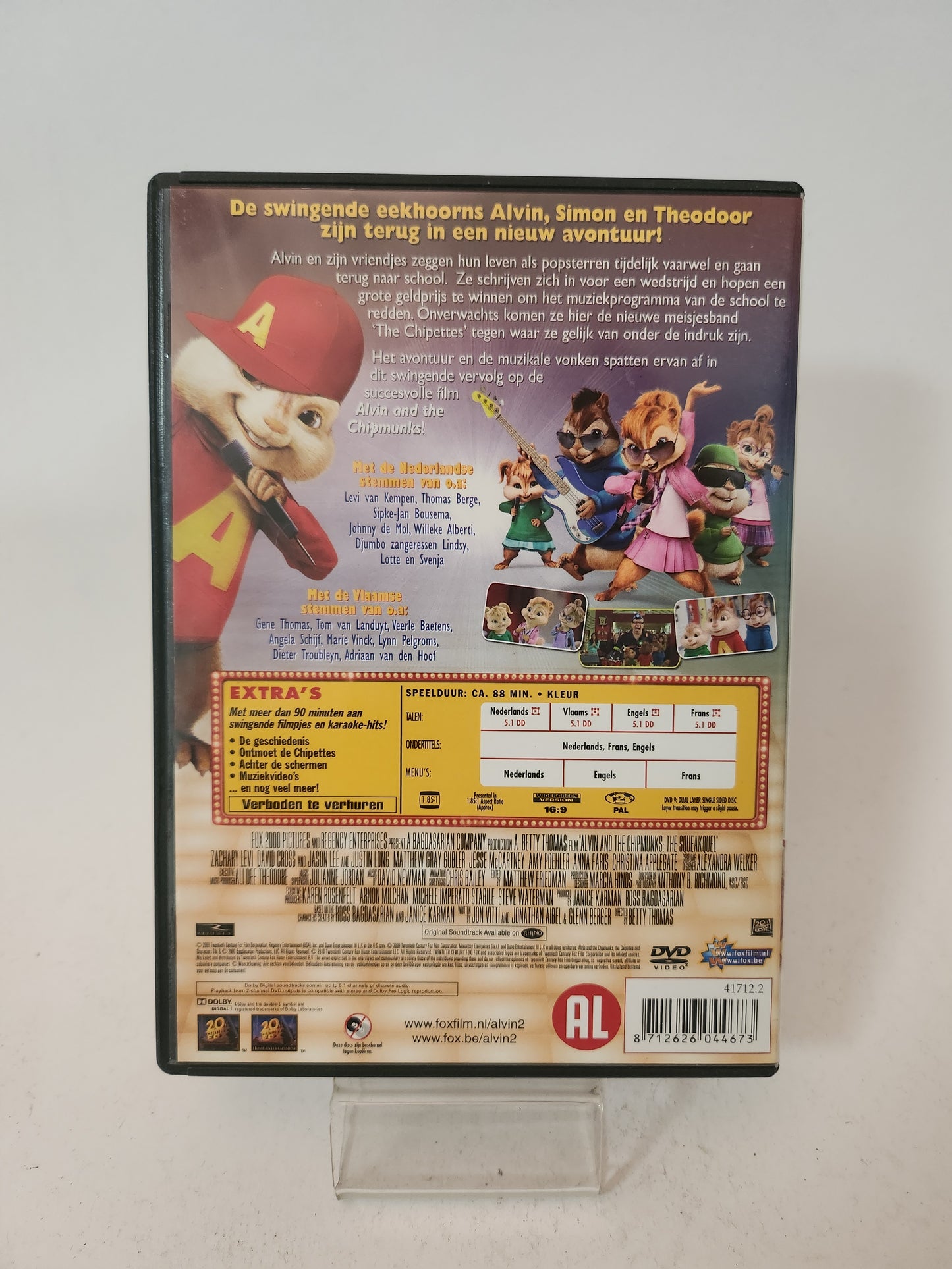 Alvin and the Chipmunks 2 Double Disc Special Edition Dvd Kids