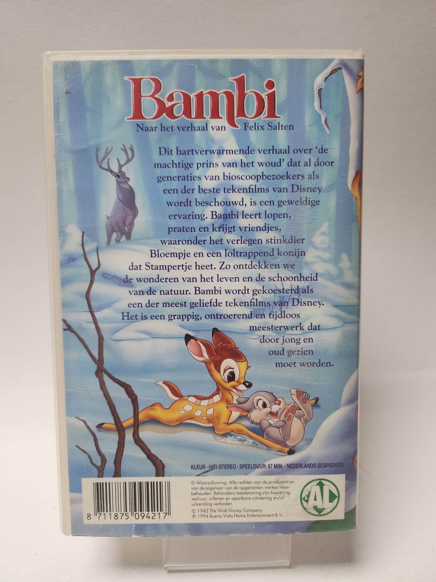 Disney Bambi VHS - Feniks Gameshop