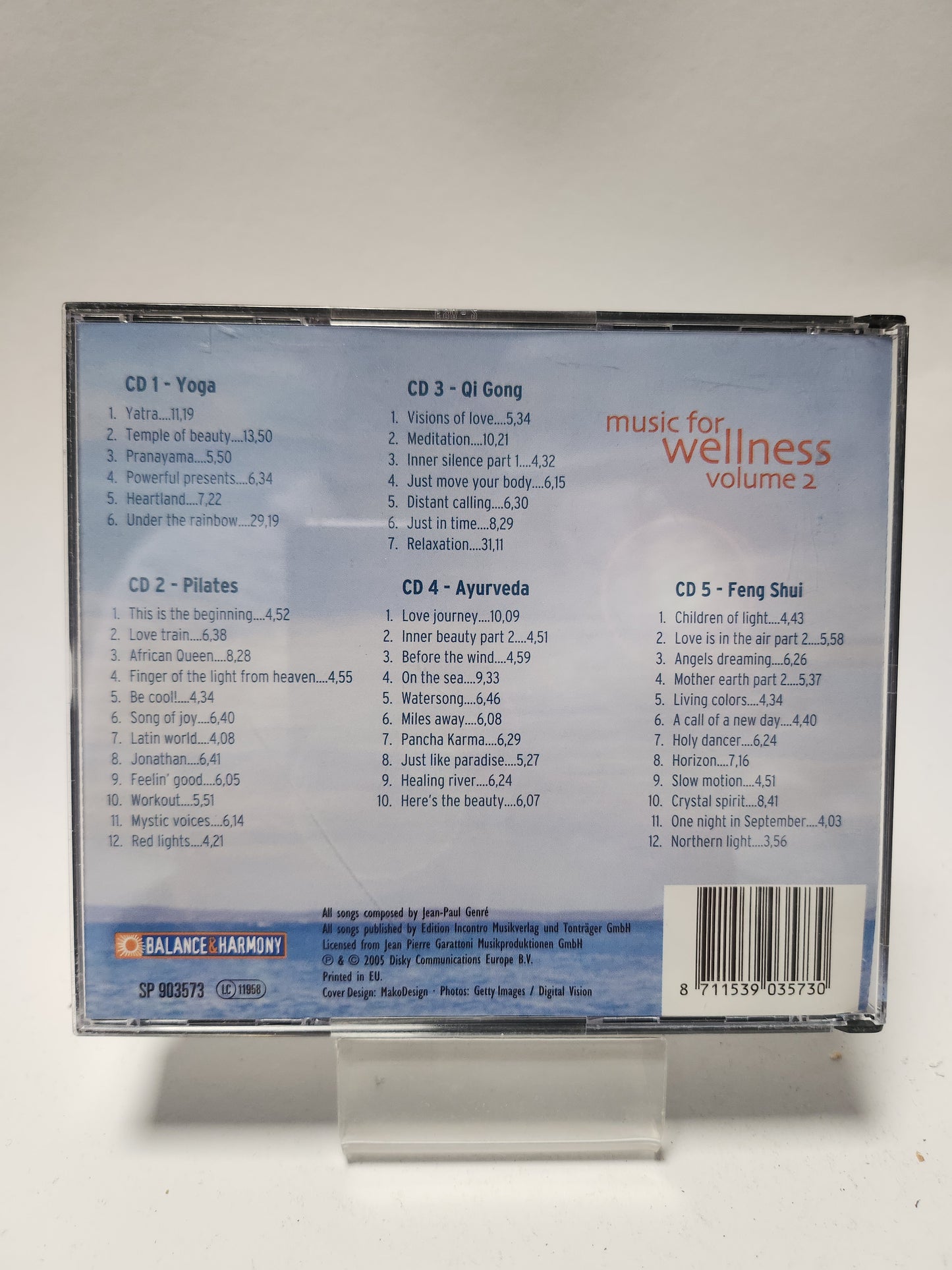 Music for Wellness Volume 2 CD Box