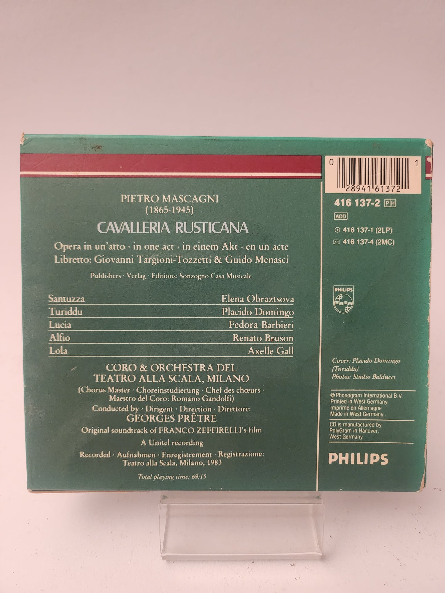 Cavalleria Rusicana CD