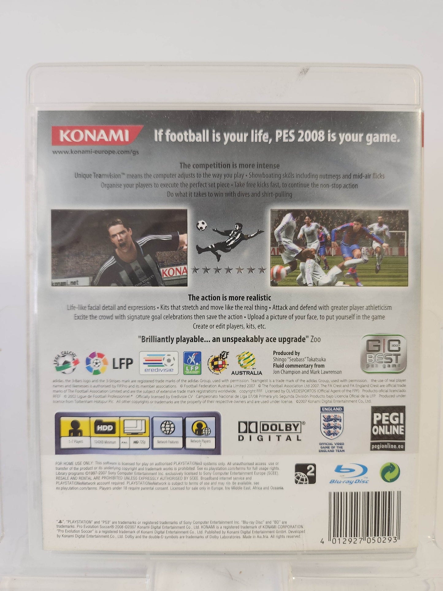 Pro Evolution Soccer 2008 Playstation 3 - Feniks Gameshop