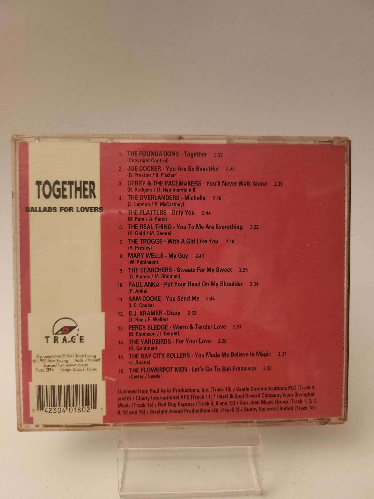 Together: Ballads for Lovers CD