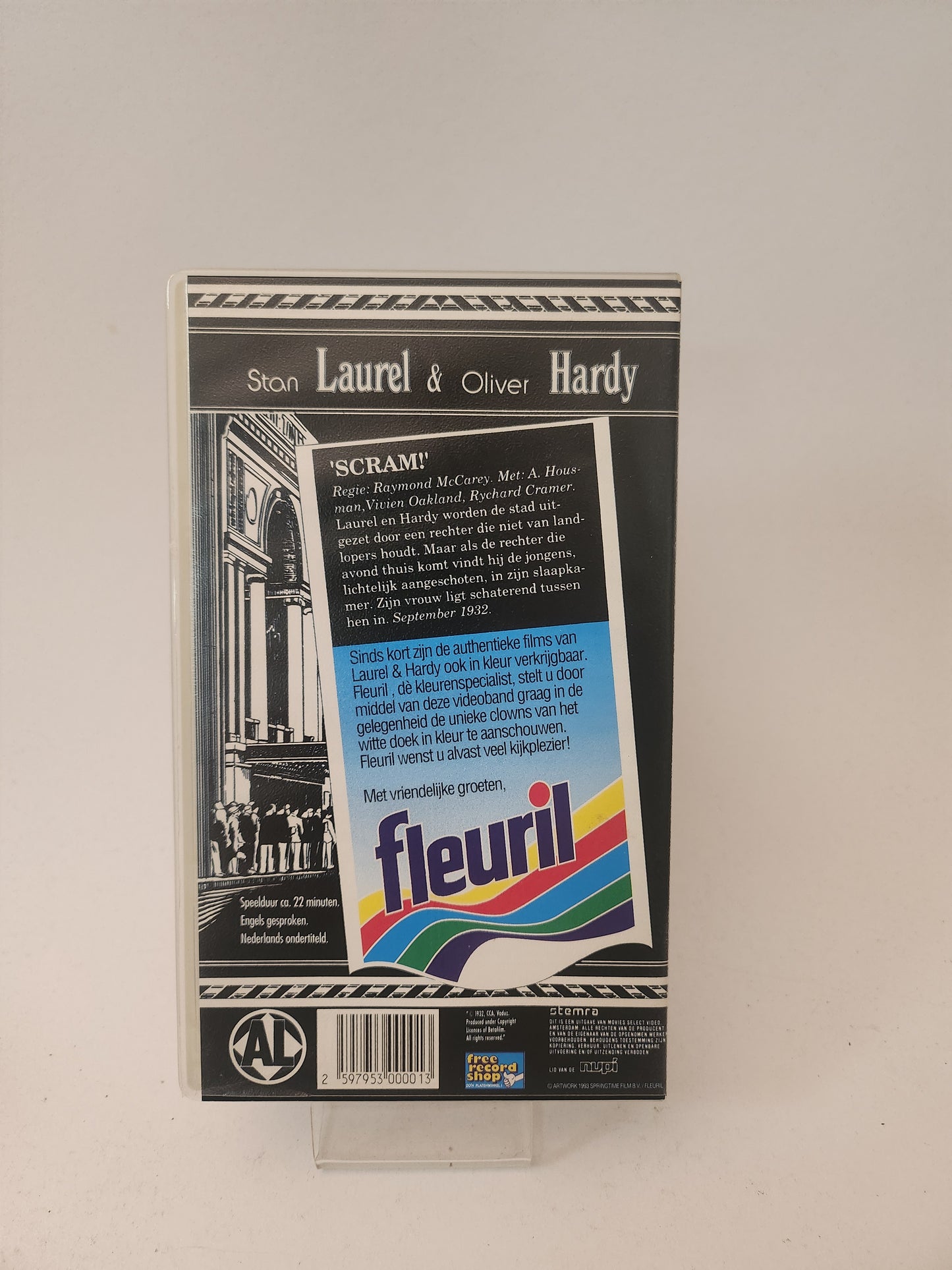 Laurel & Hardy: Scram (in kleur) VHS