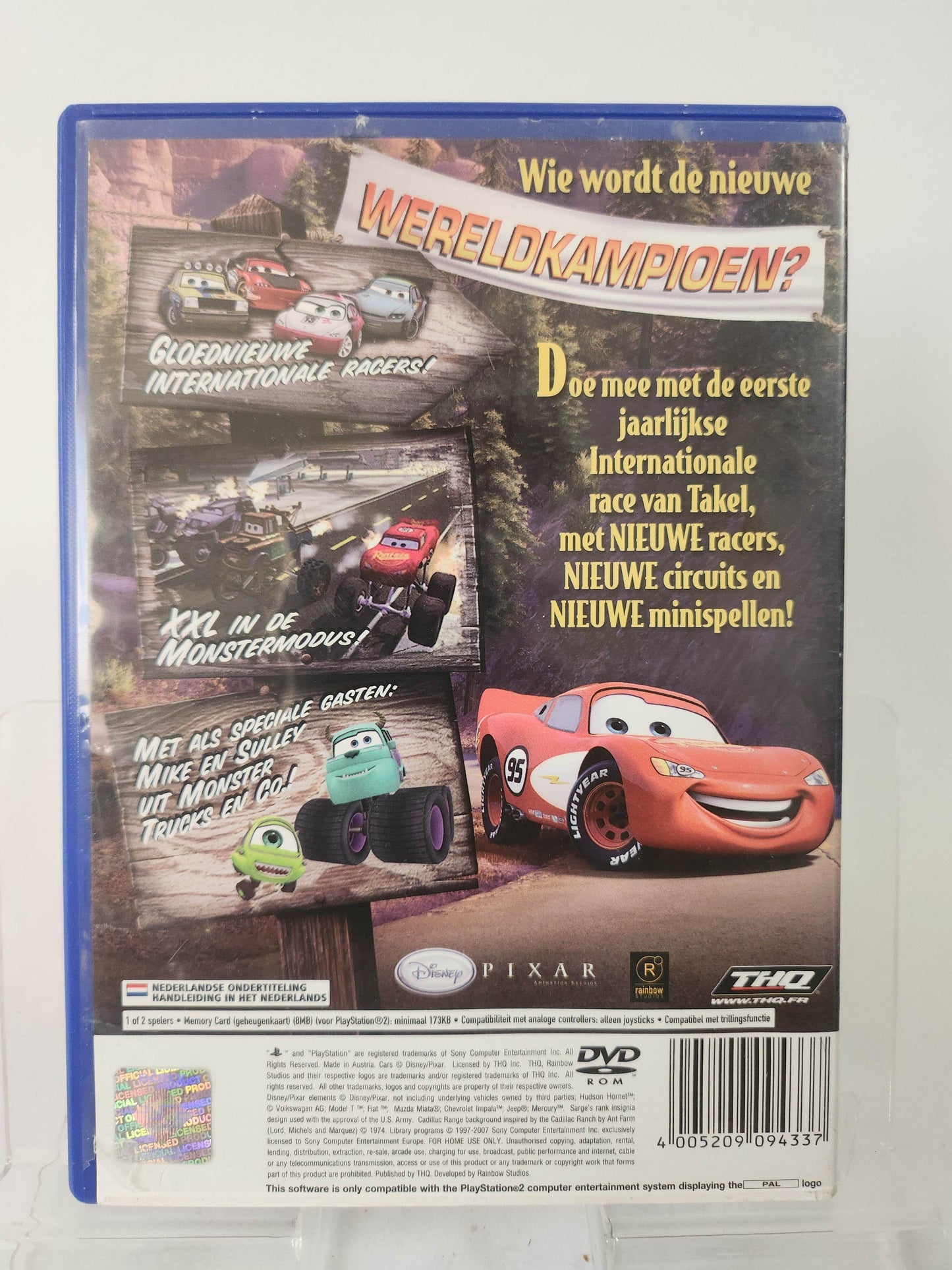 Disney Pixar Cars de Internationale Race van Takel PS2 - Feniks Gameshop