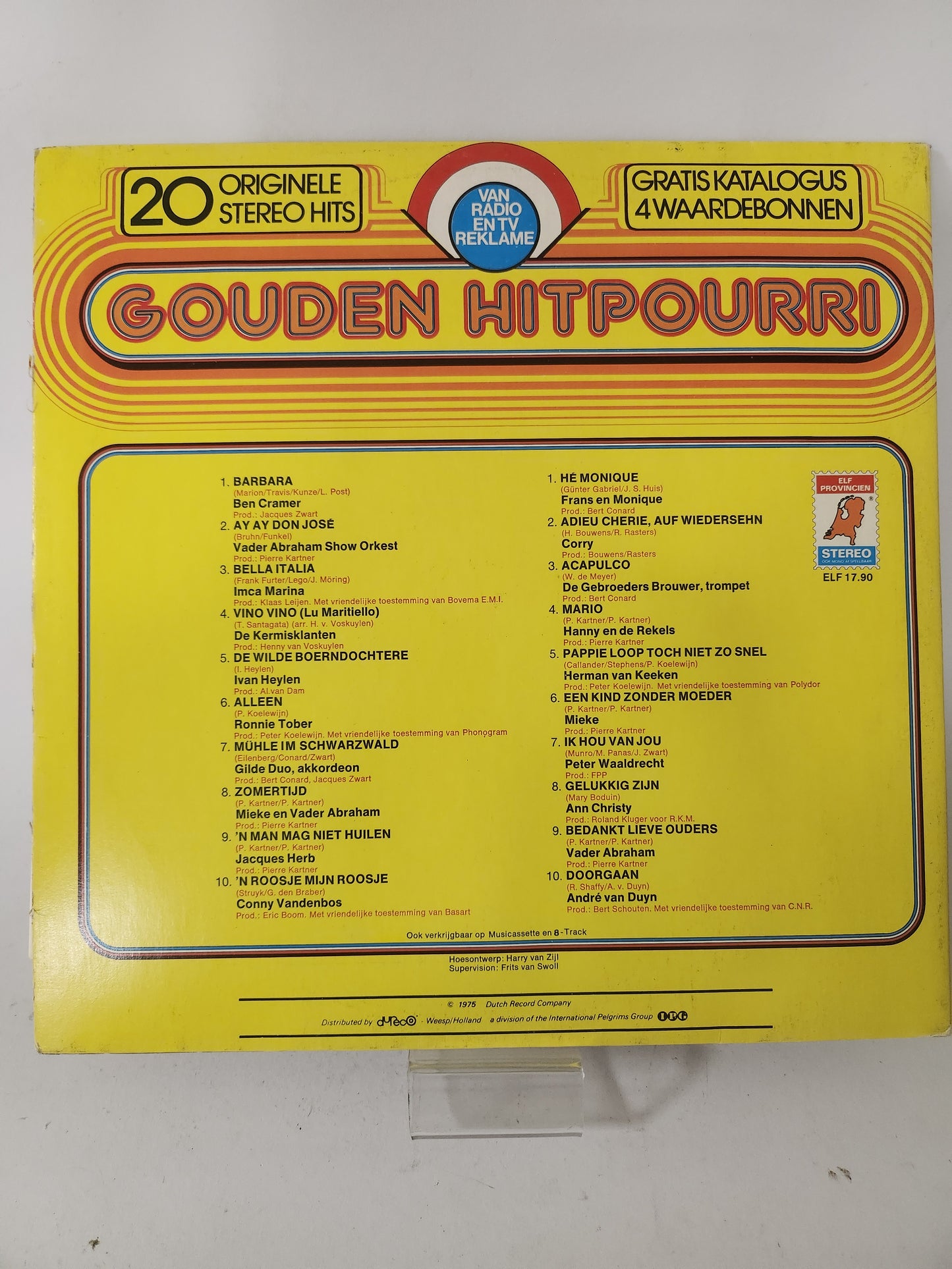 Gouden Hitpourri LP Vinyl