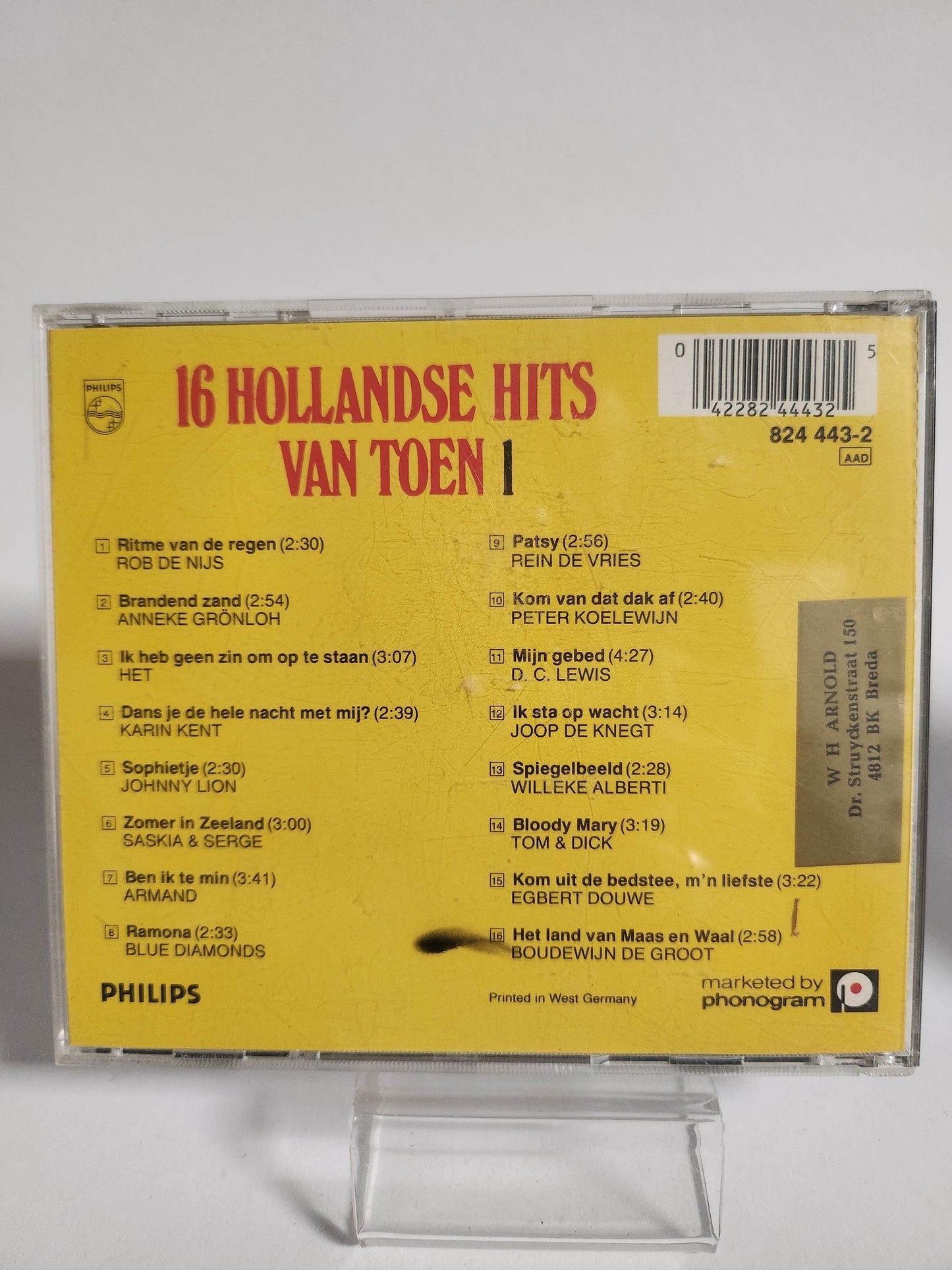 Hollandse Hits van Toen Deel 1 CD - Feniks Gameshop