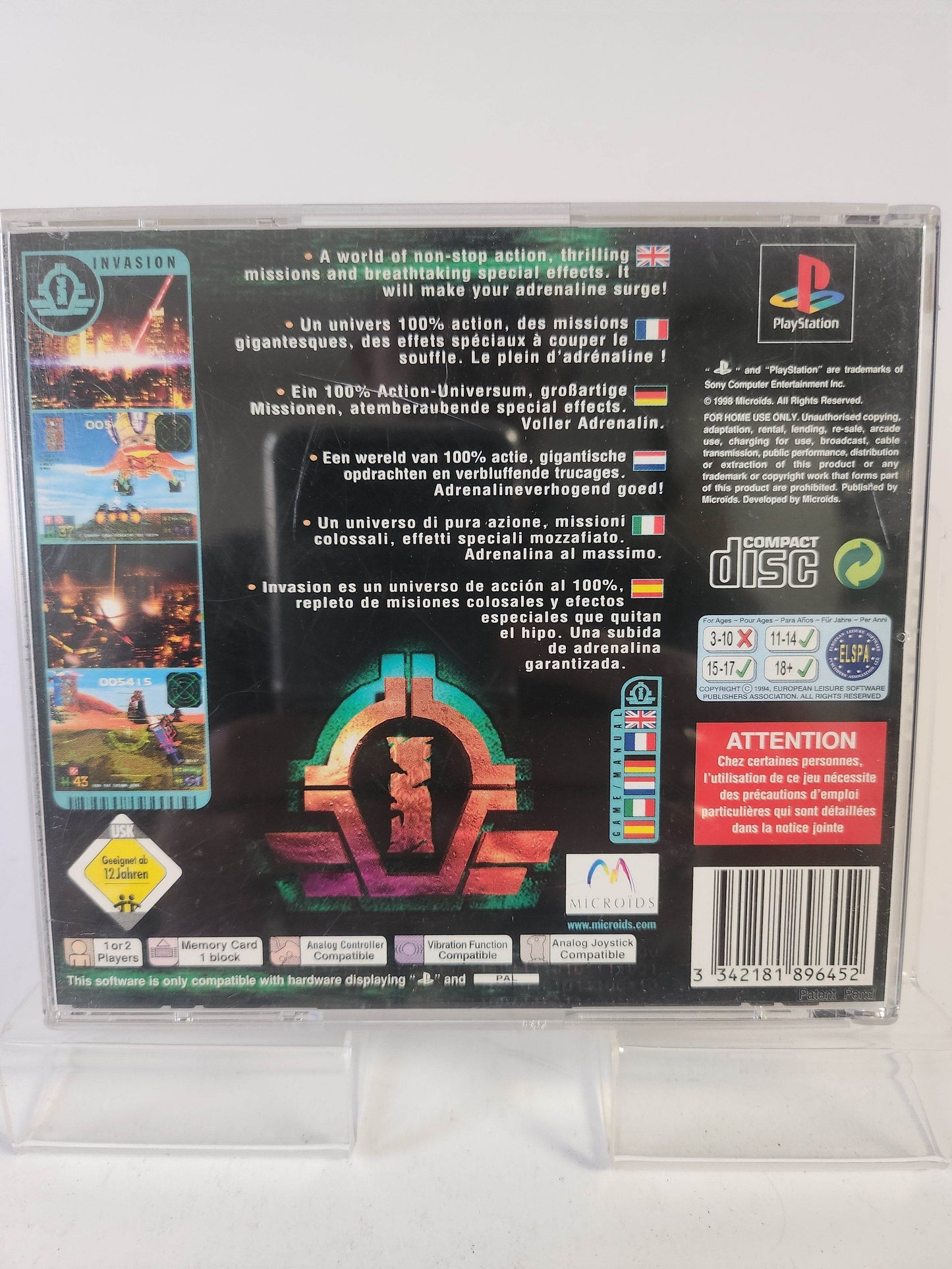 Invasion Playstation 1 - Feniks Gameshop