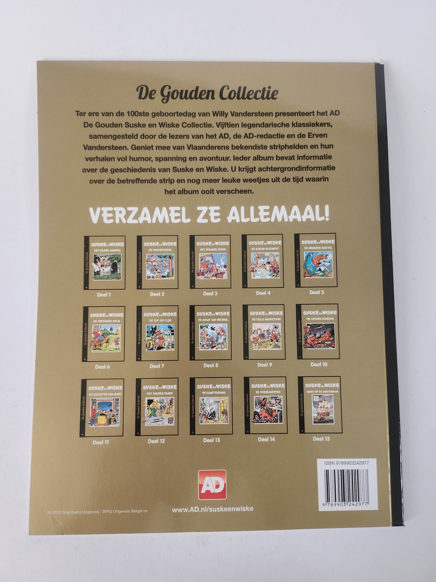 1: Gouden Collectie: het Eiland Amoras Suske en Wiske - Feniks Gameshop