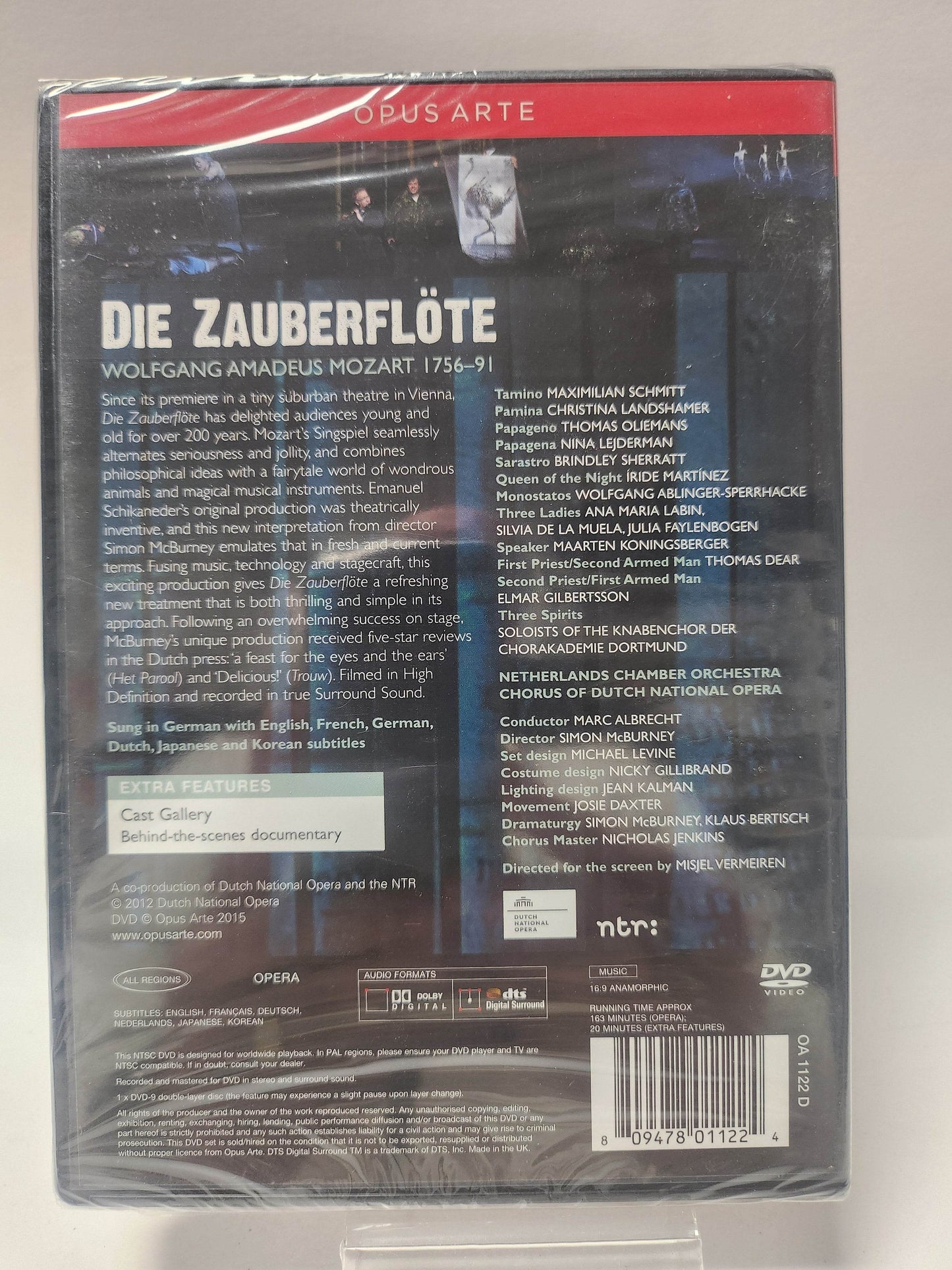 Die Zauber Flöte geseald DVD - Feniks Gameshop