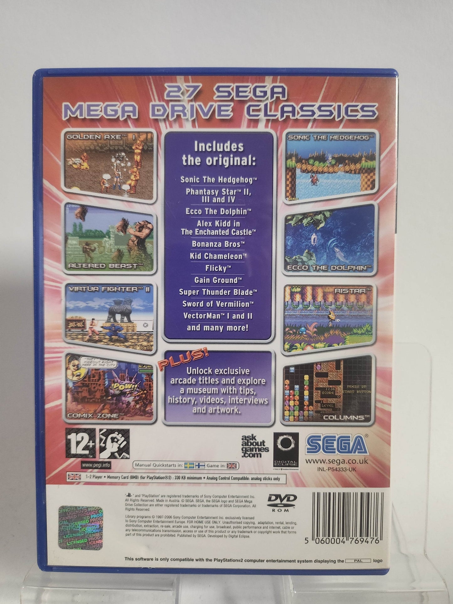 Sega Mega Drive Collection Playstation 2 - Feniks Gameshop