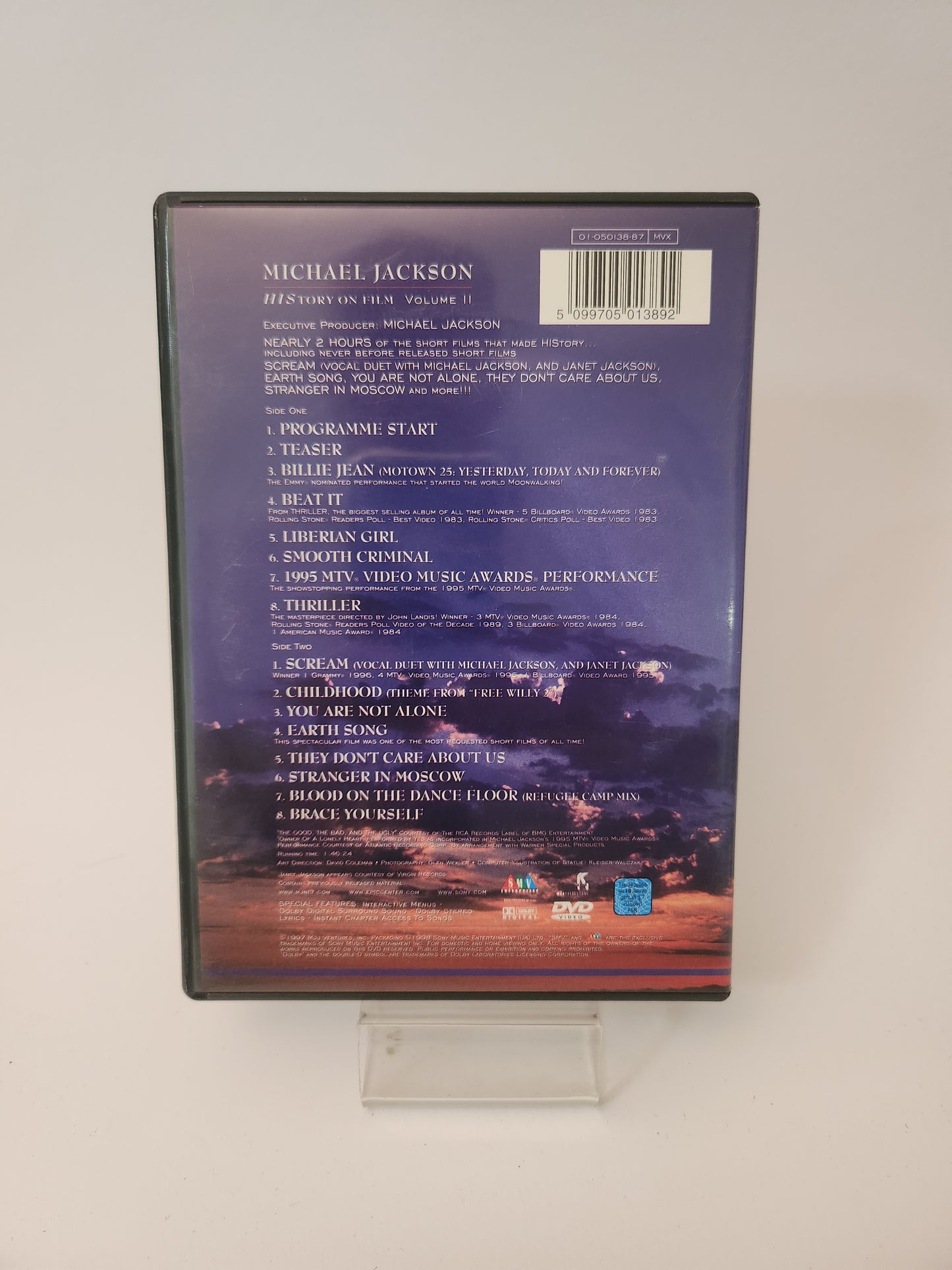 Michael Jackson: History on Film Volume II DVD Muziek