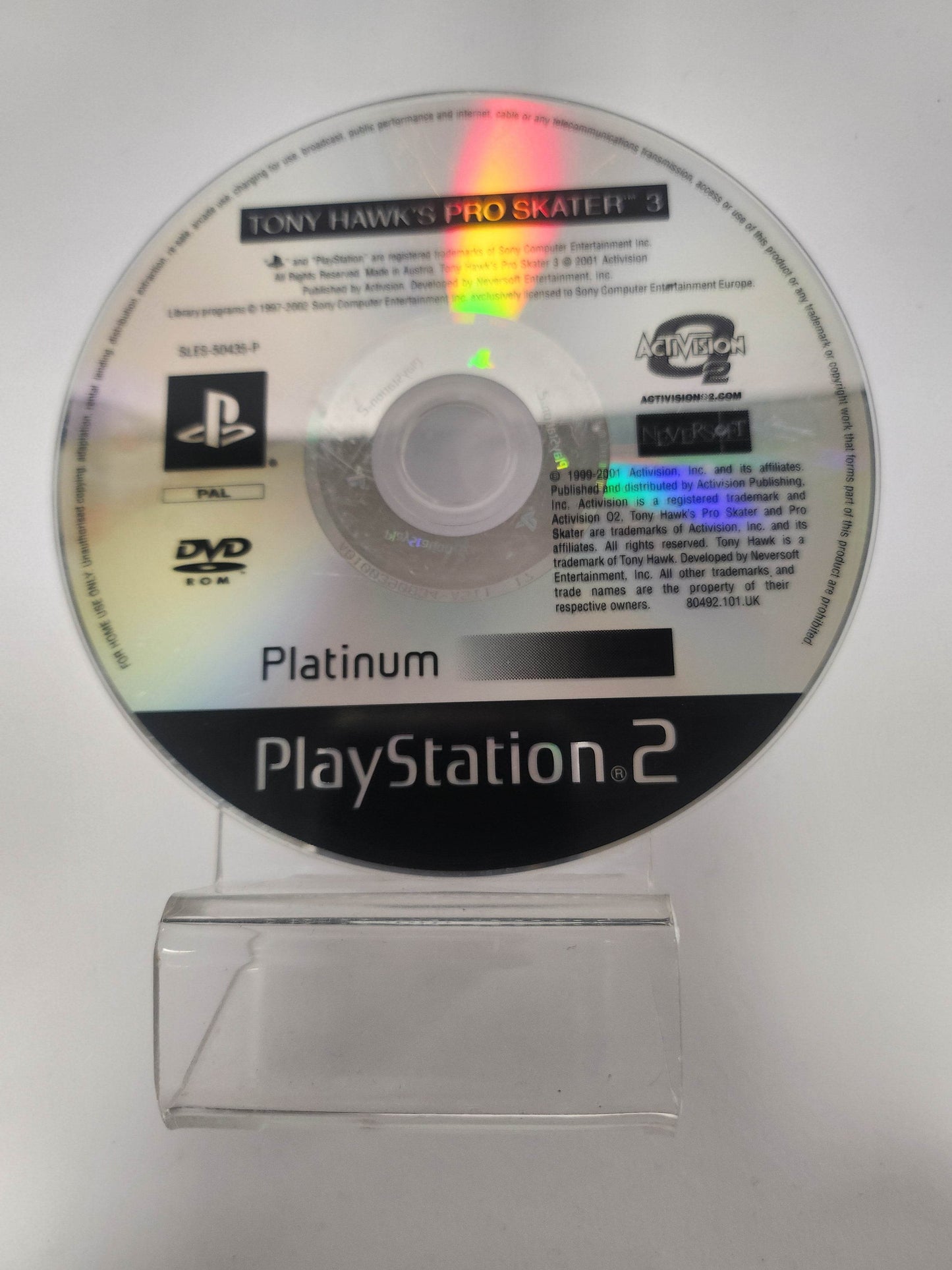 Tony Hawk's Pro Skater 3 Platinum (Disc Only) PlayStation 2 - Feniks Gameshop
