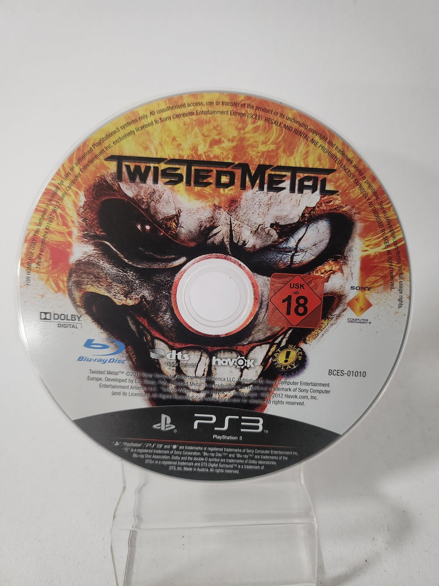 Twisted Metal (Disc Only) PlayStation 3