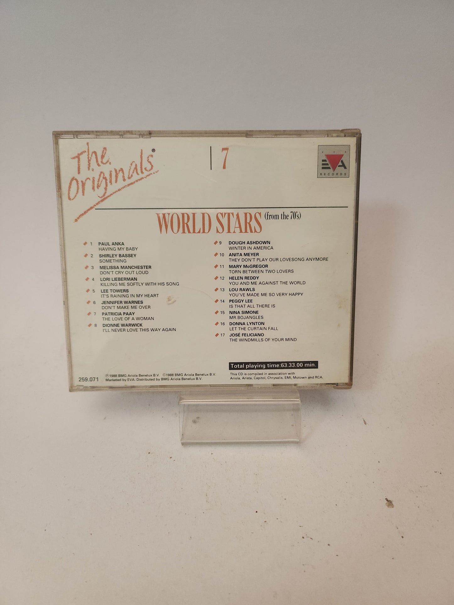 Originals World Stars from the 70's Volume 7 CD
